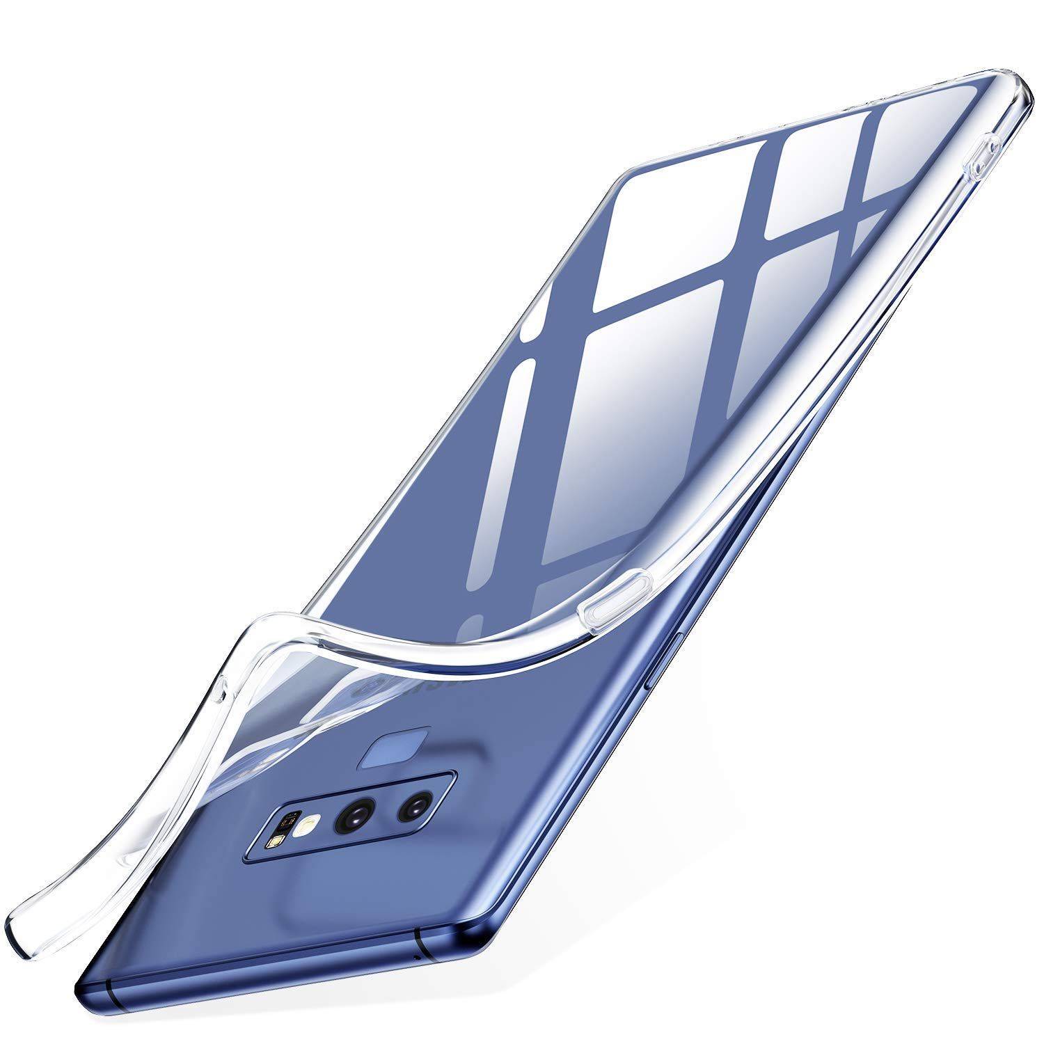 Samsung Galaxy Note 9 Handyhülle Ultra Dünn Bumper Backcover Transparent
