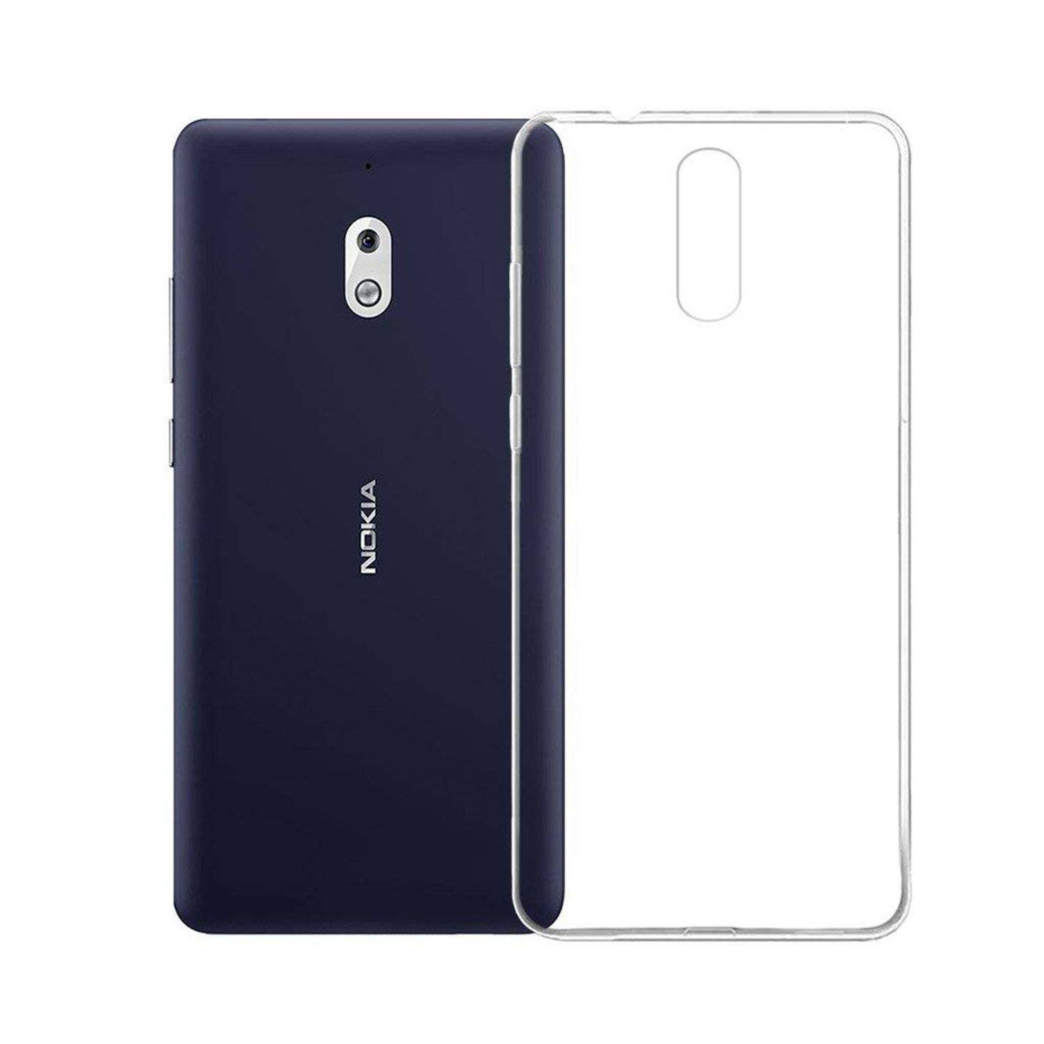 Nokia 2.1 Handyhülle Ultra Dünn Bumper Backcover Transparent