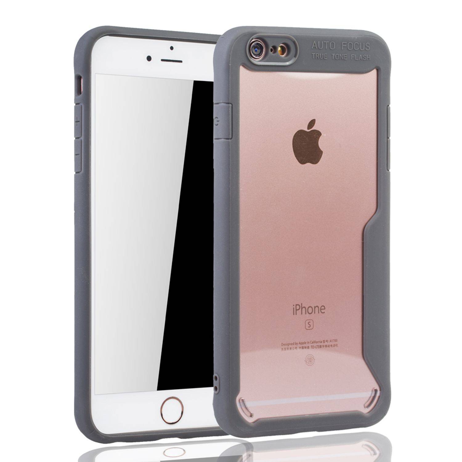 Apple iPhone 6 / 6s Handyhülle Backcover Grau