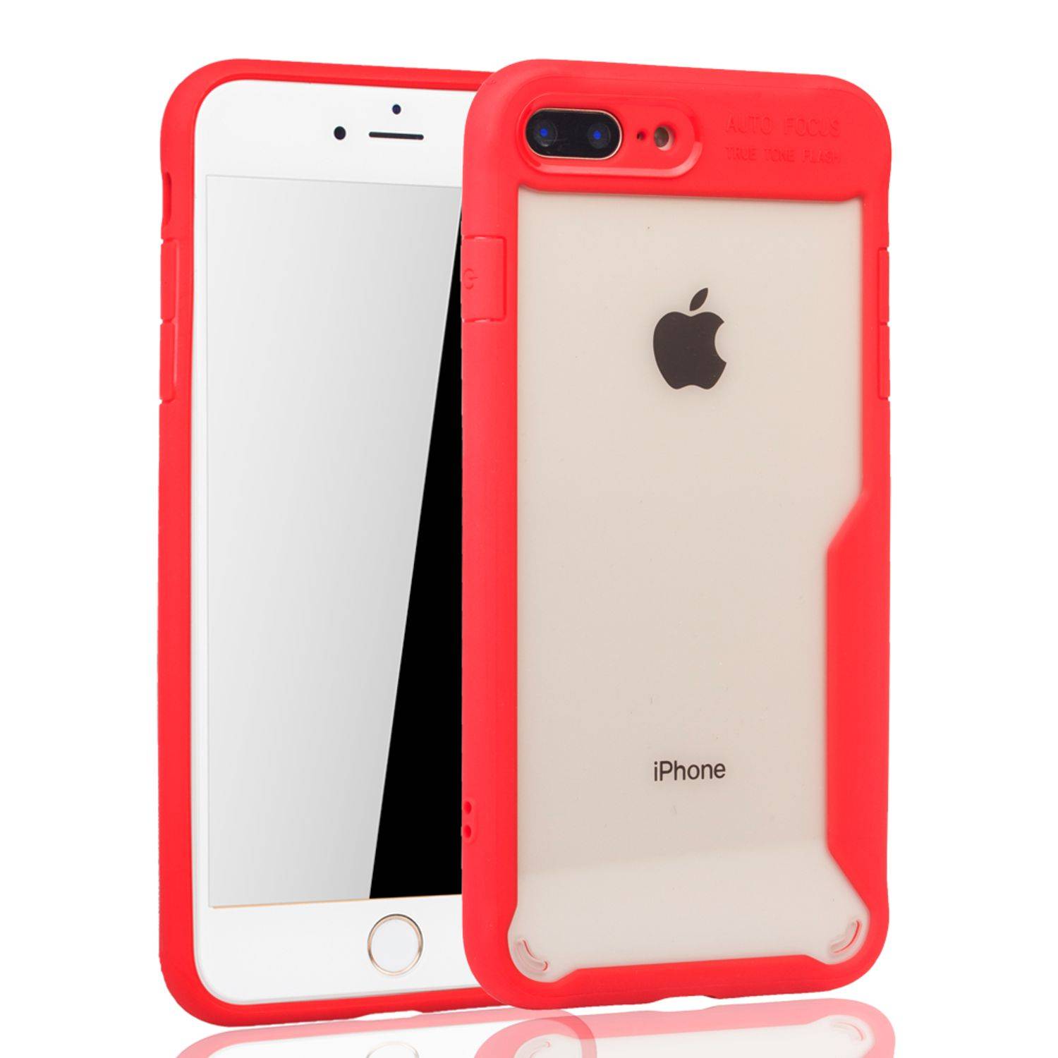 Apple iPhone 7 Plus / 8 Plus Handyhülle Backcover Rot