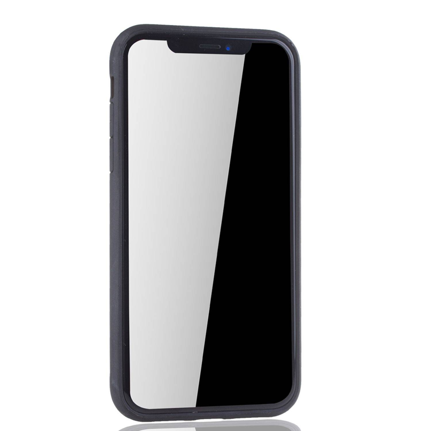 Apple iPhone XR Handyhülle Backcover Grau