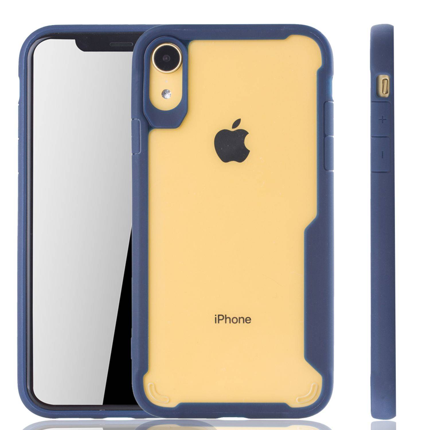 Apple iPhone XR Handyhülle Backcover Blau