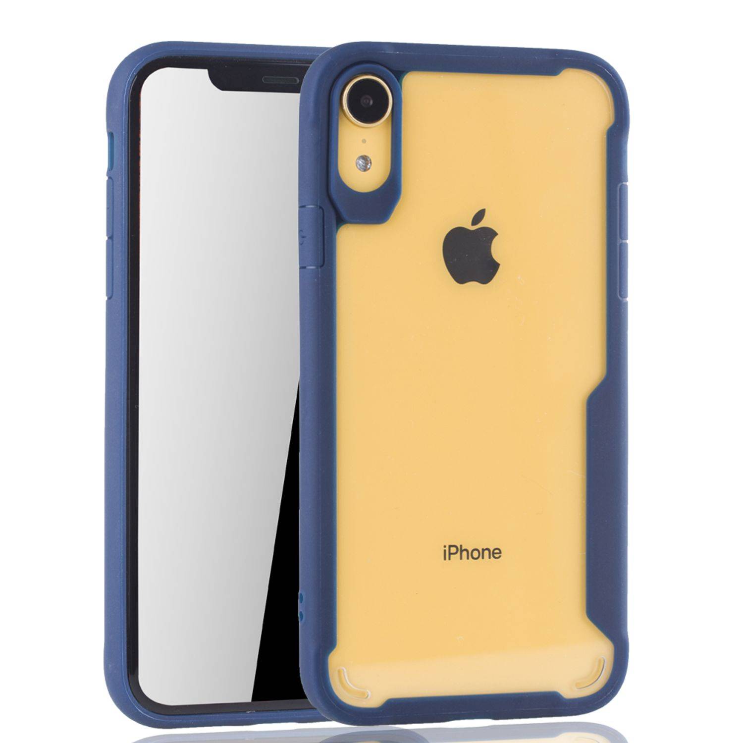 Apple iPhone XR Handyhülle Backcover Blau
