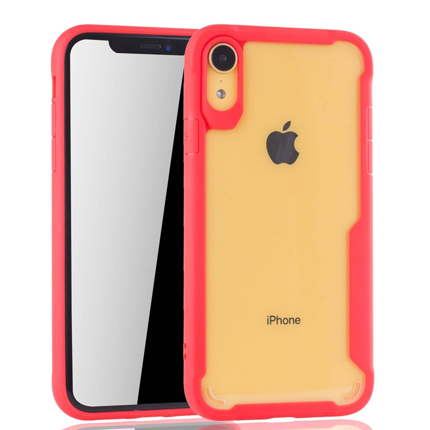 Apple iPhone XR Handyhülle Backcover Rot