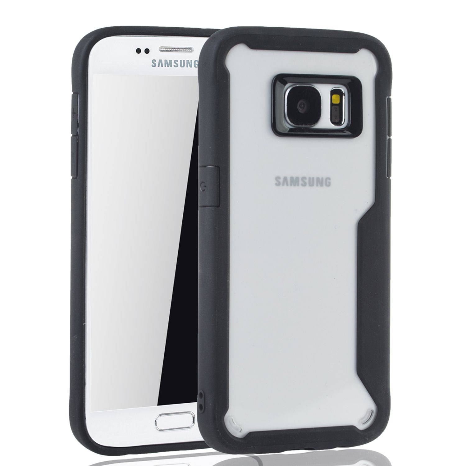Samsung Galaxy S7 Handyhülle Backcover Schwarz