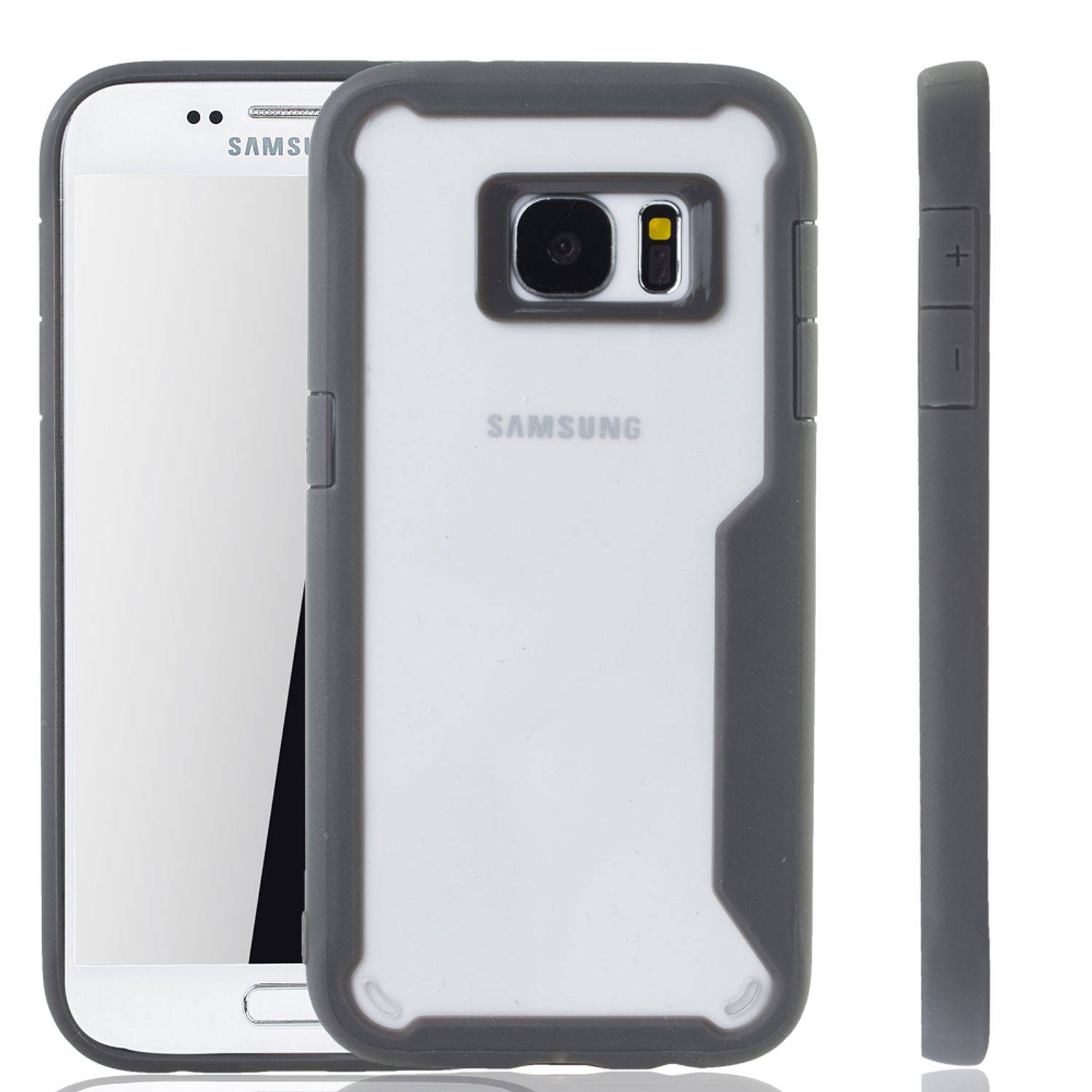 Samsung Galaxy S7 Handyhülle Backcover Grau
