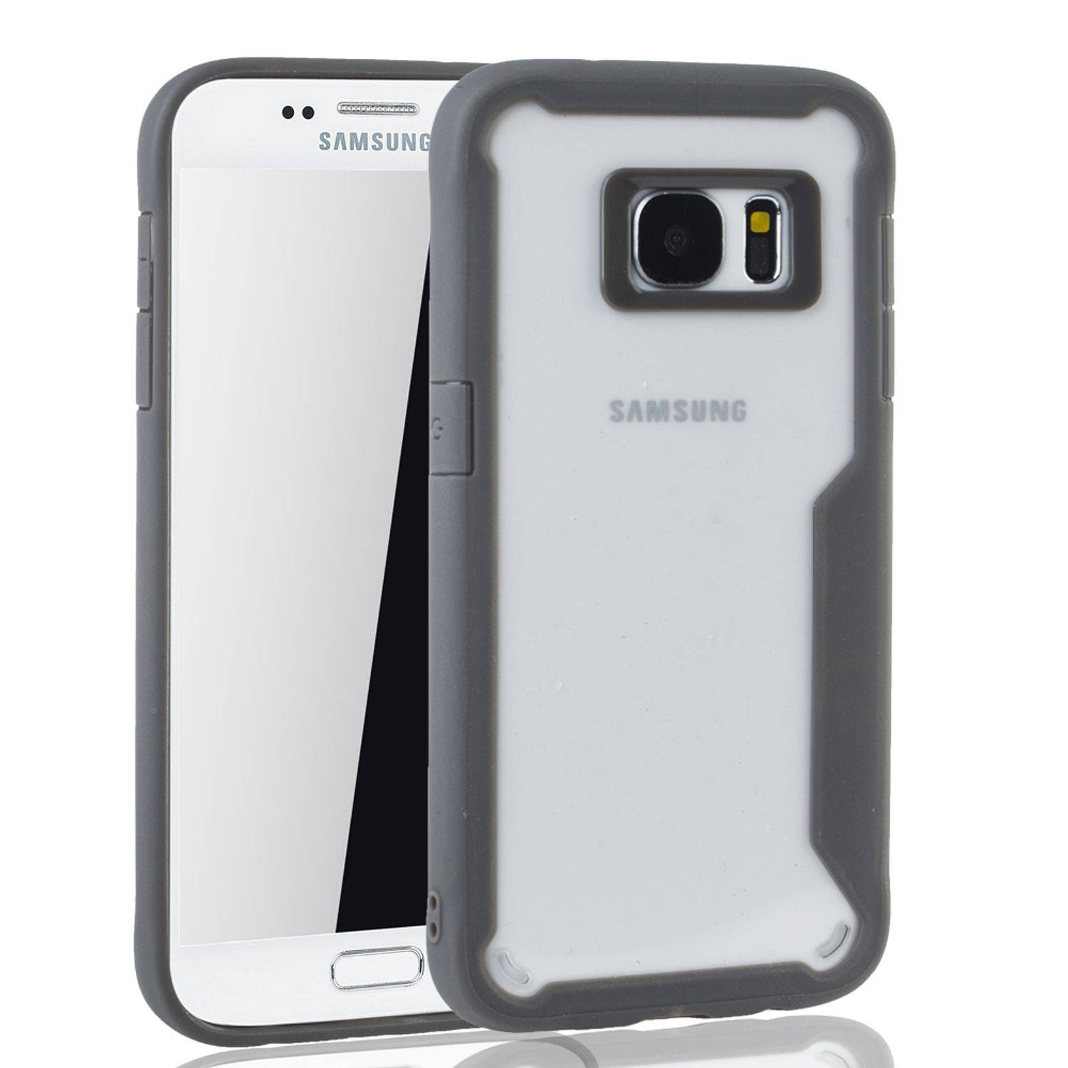 Samsung Galaxy S7 Handyhülle Backcover Grau