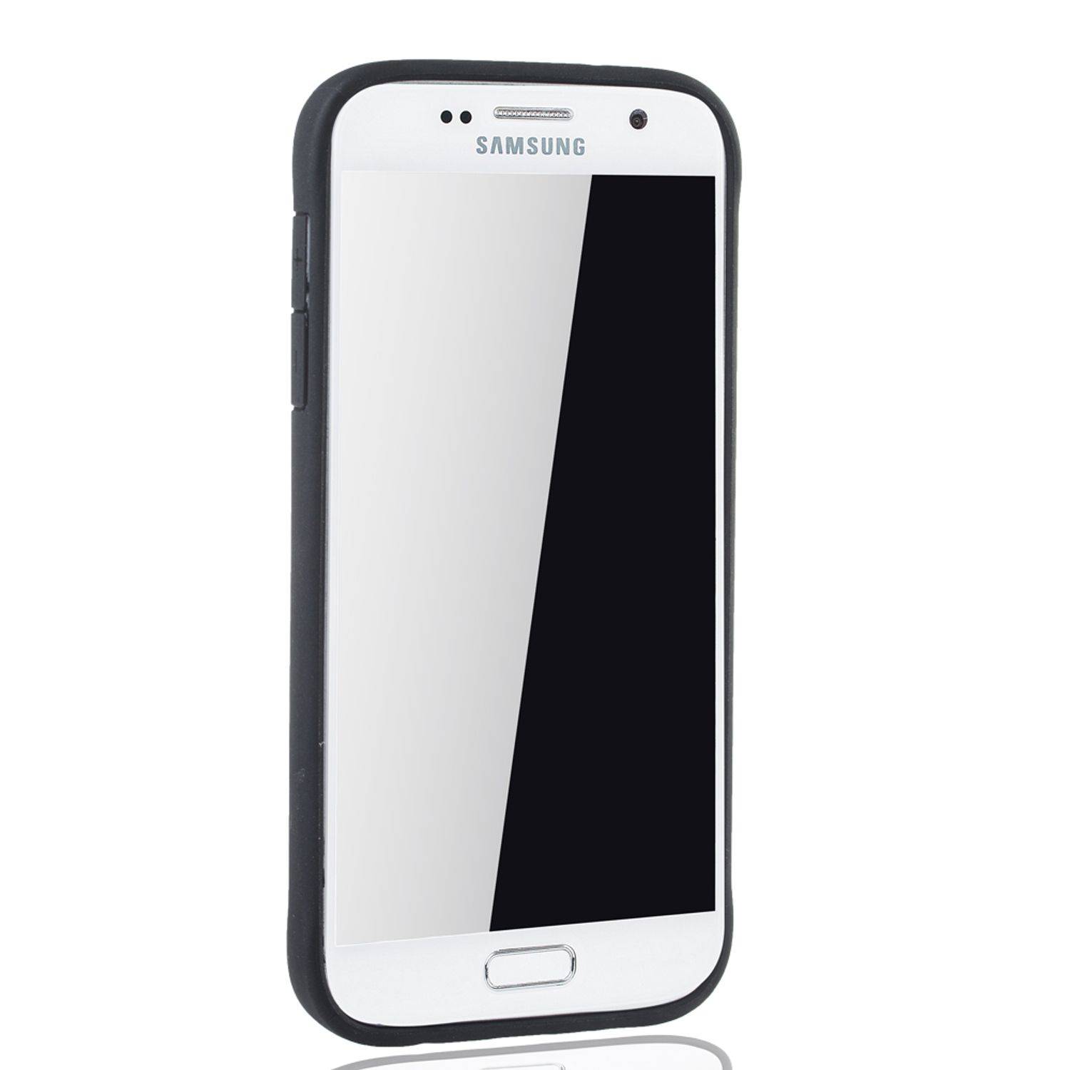 Samsung Galaxy S7 Handyhülle Backcover Grau