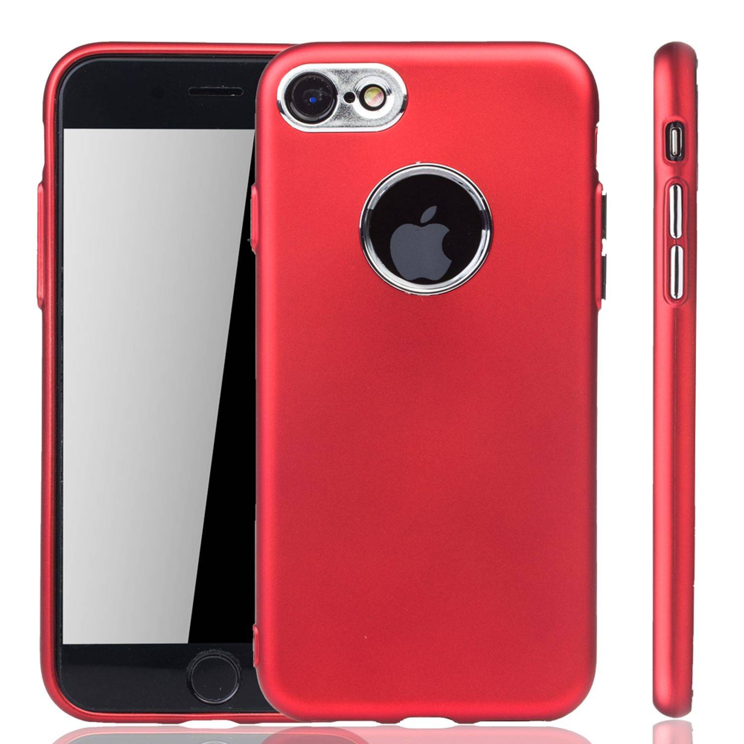 Apple IPhone 7 / 8 / SE 2020 Handyhülle Backcover Rot