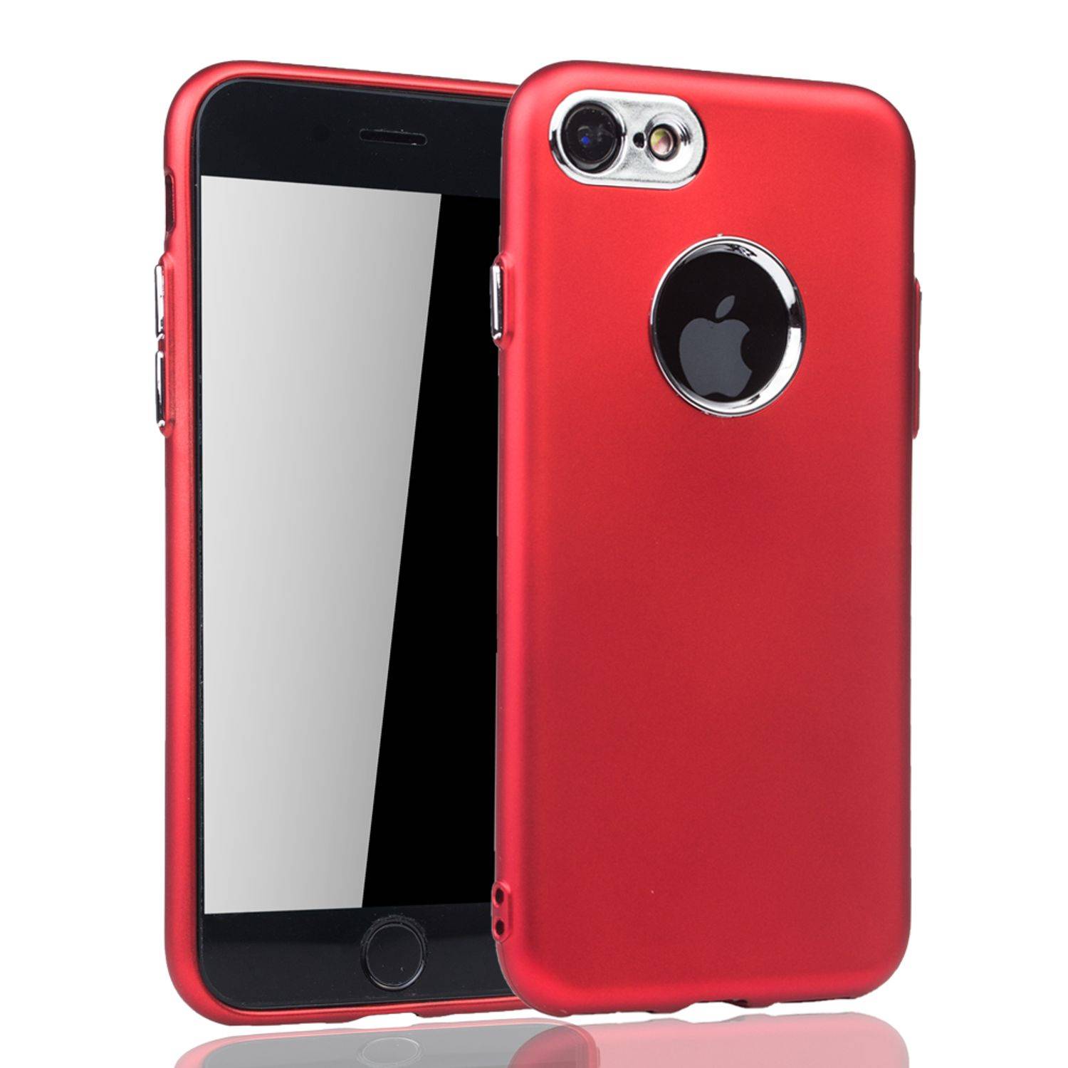Apple IPhone 7 / 8 / SE 2020 Handyhülle Backcover Rot