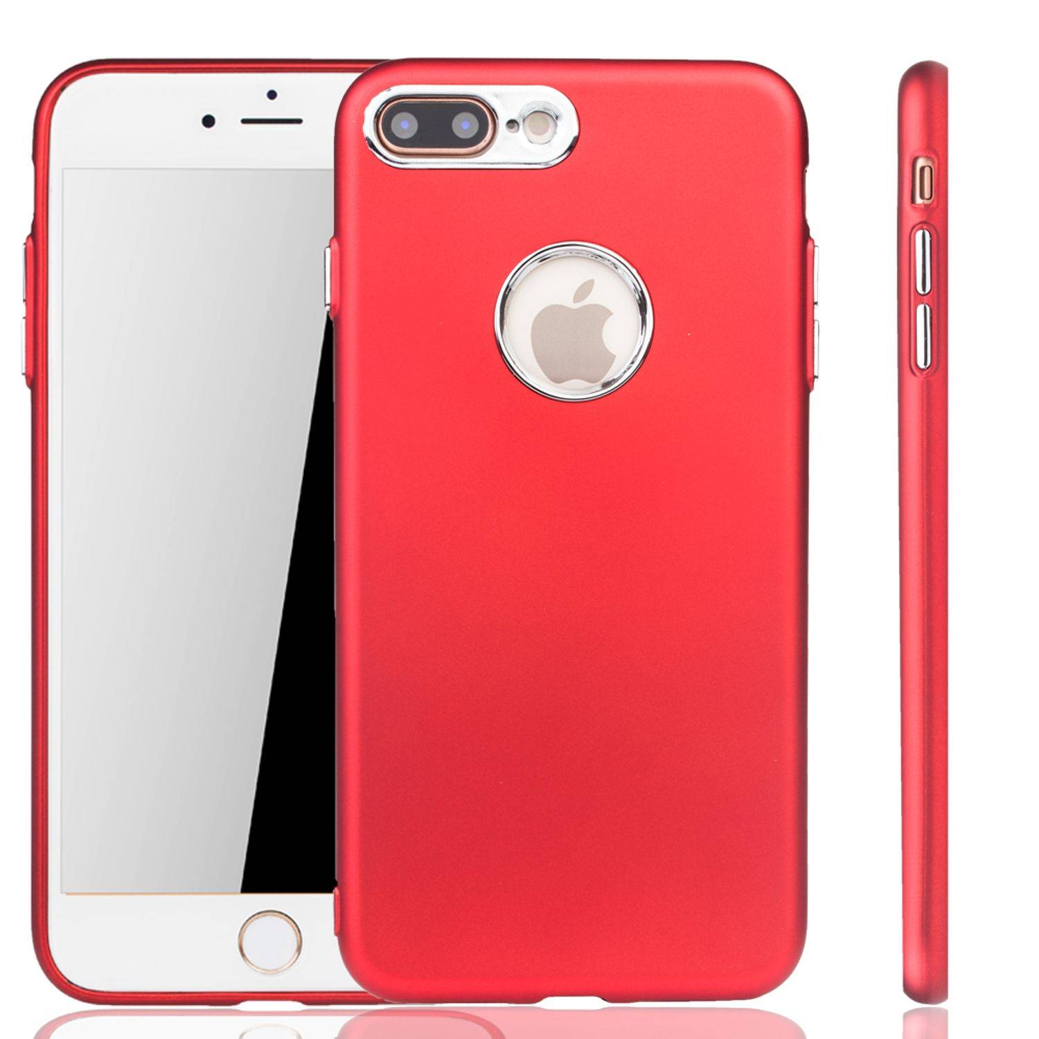 Apple iPhone 7 Plus / 8 Plus Handyhülle Backcover Rot