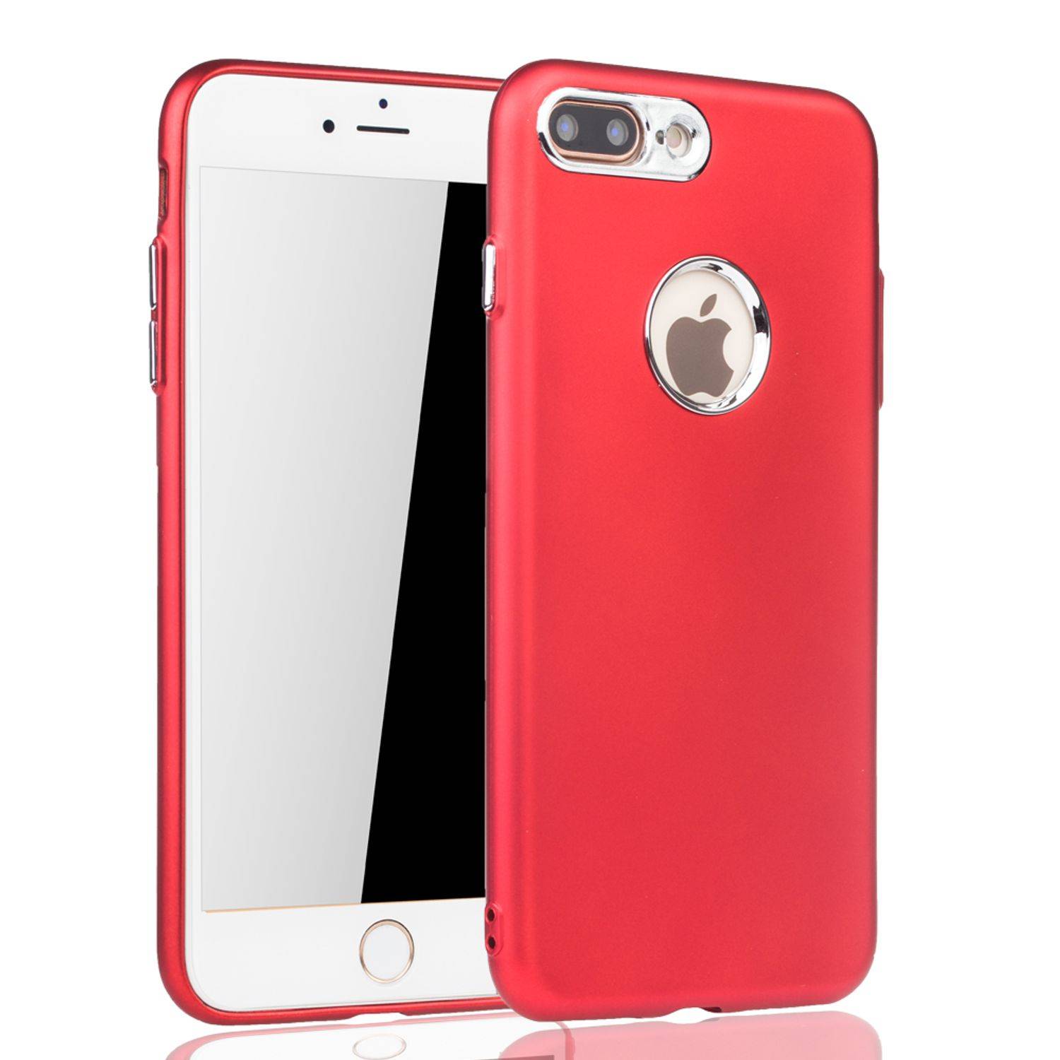 Apple iPhone 7 Plus / 8 Plus Handyhülle Backcover Rot