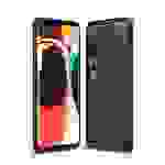 Xiaomi Mi 10 Handyhülle Carbon Optik Backcover Grau