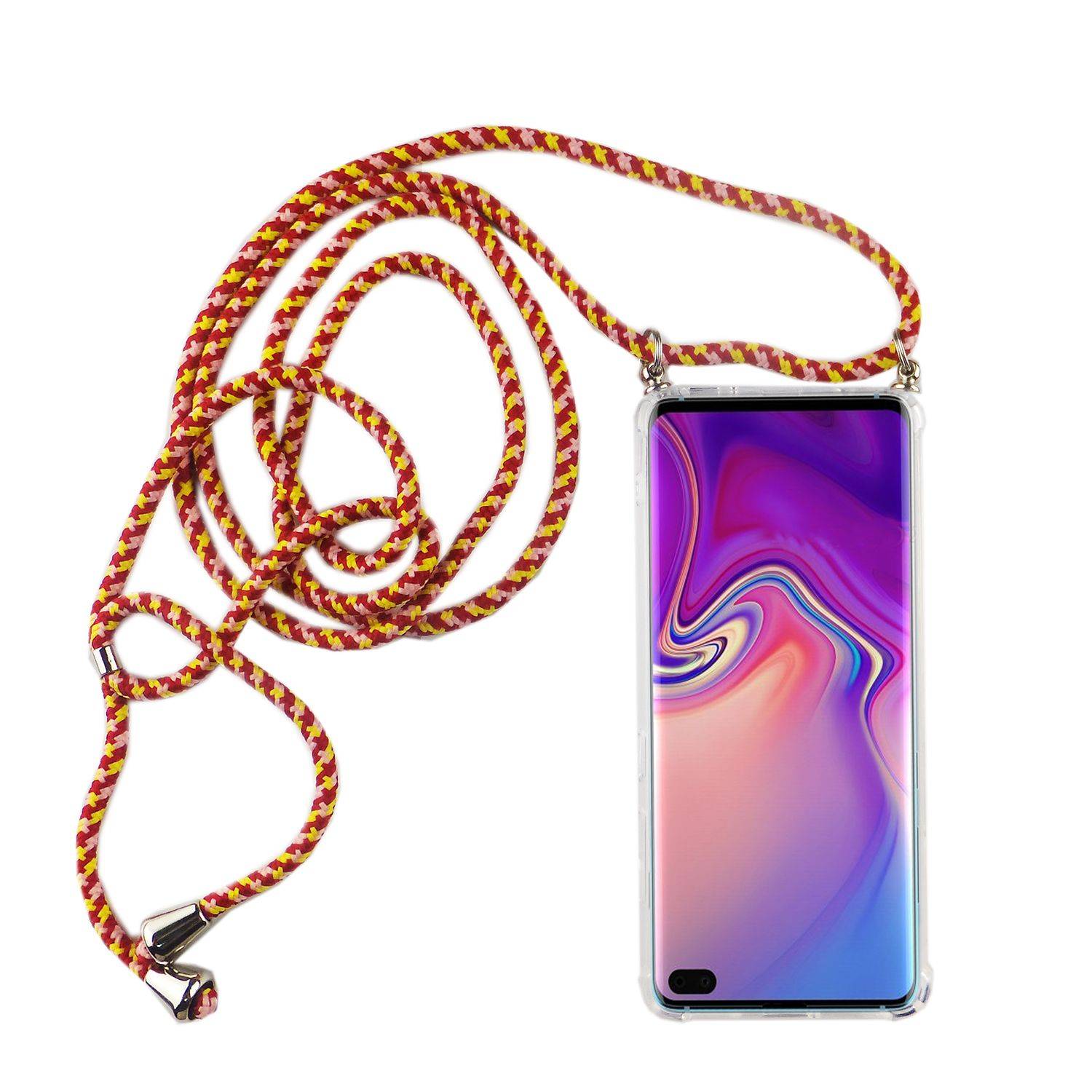 Samsung Galaxy S10 Handykette Handyhülle Umhängetasche Transparent
