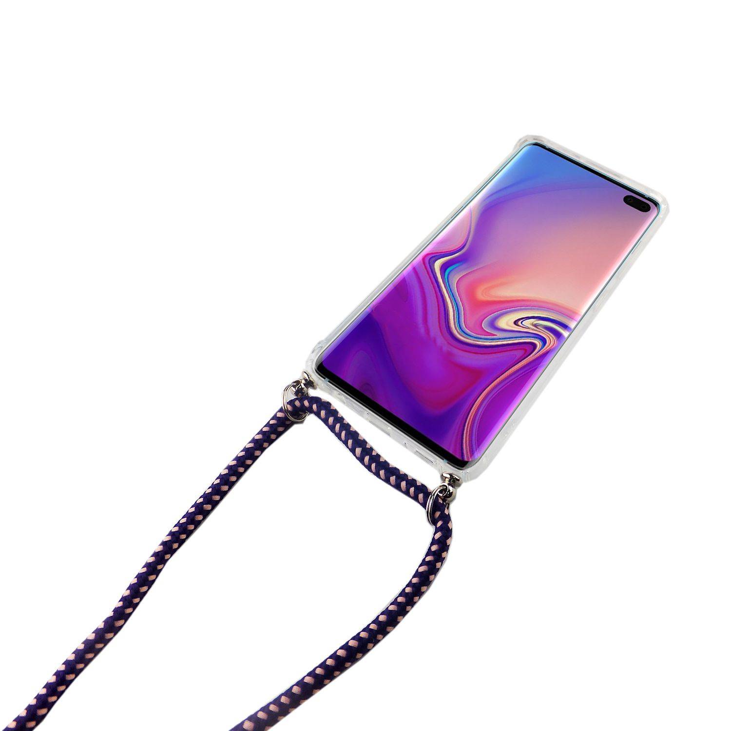 Samsung Galaxy S10 Handykette Handyhülle Umhängetasche Transparent