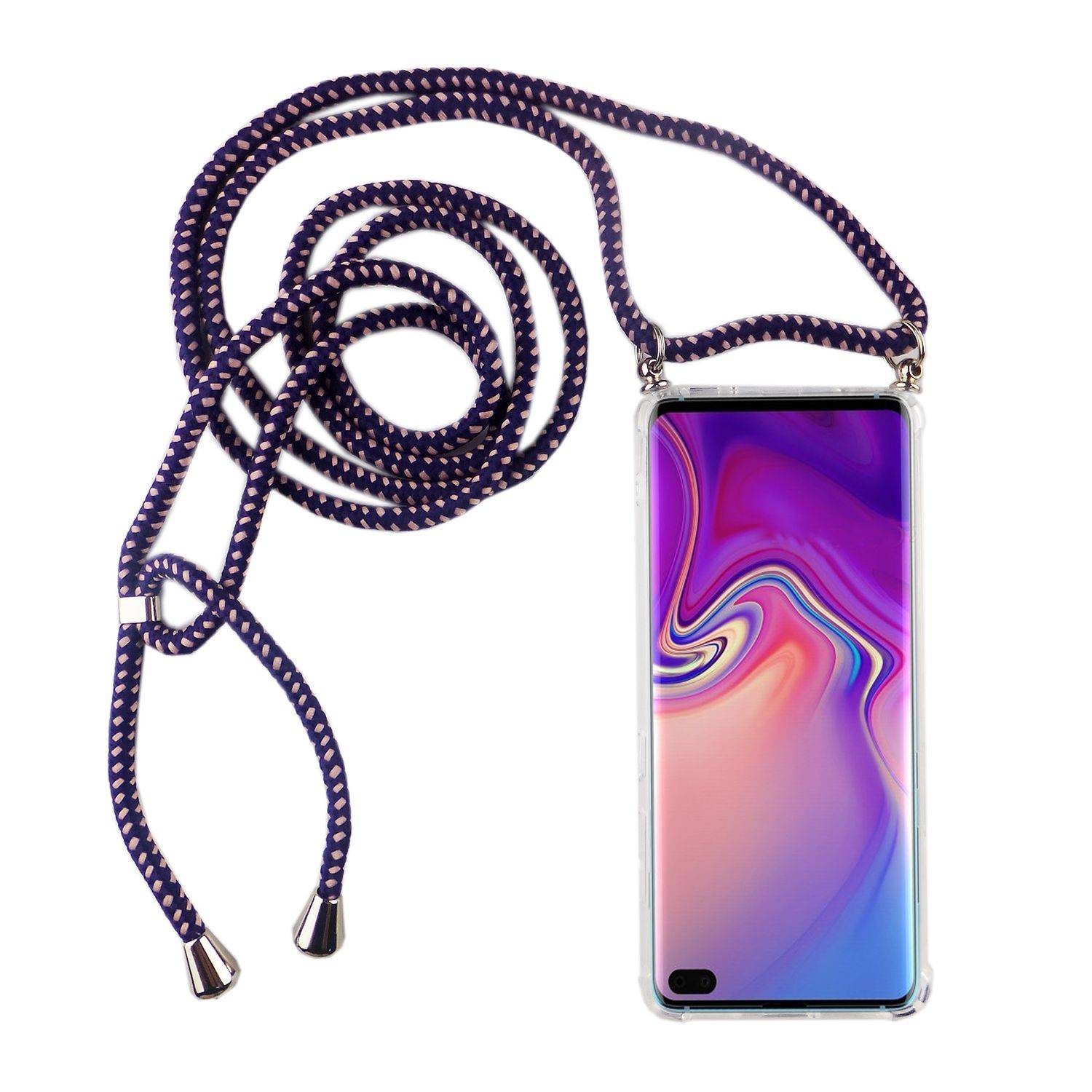 Samsung Galaxy S10 Handykette Handyhülle Umhängetasche Transparent