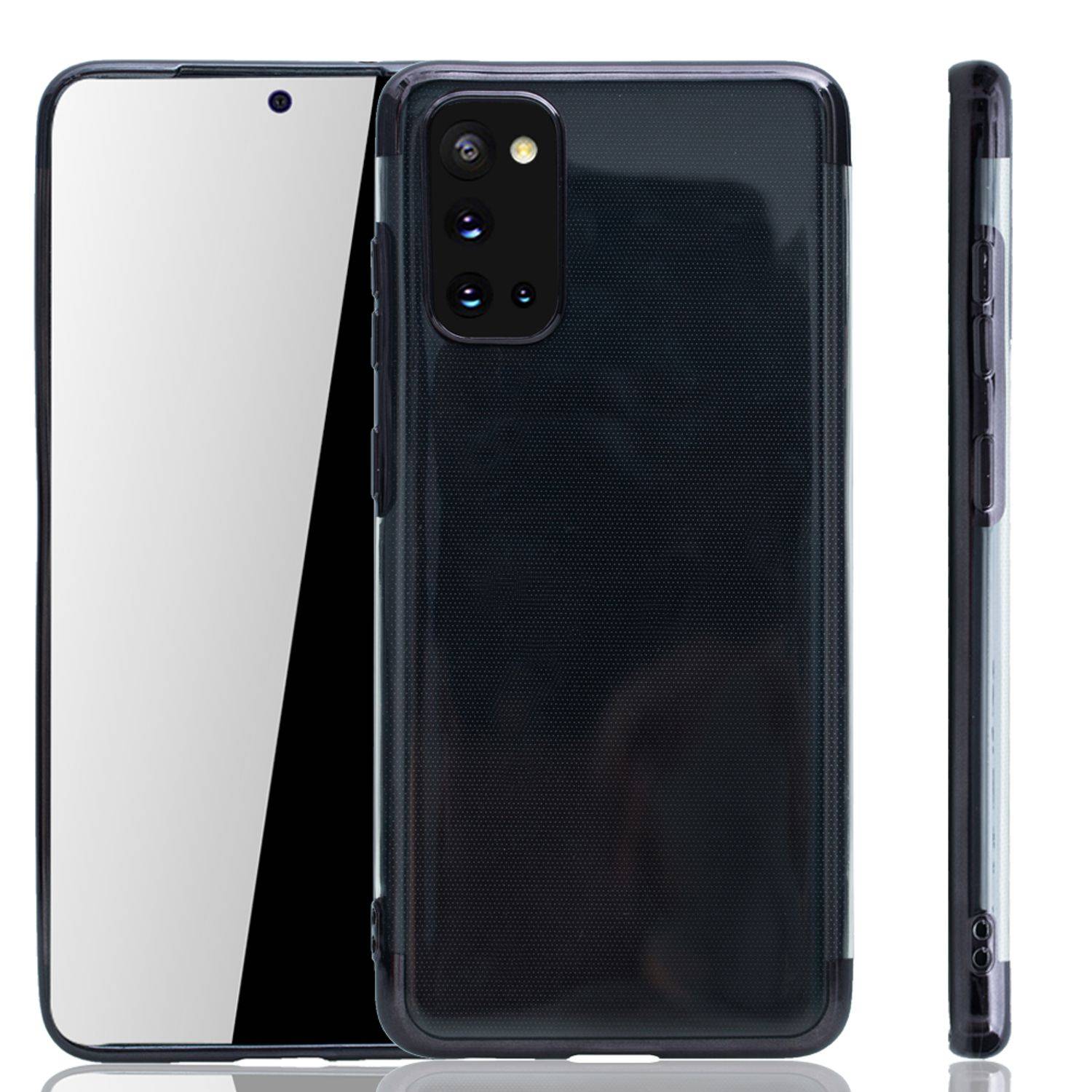 Samsung Galaxy S20 Handyhülle Bumper Backcover Schwarz