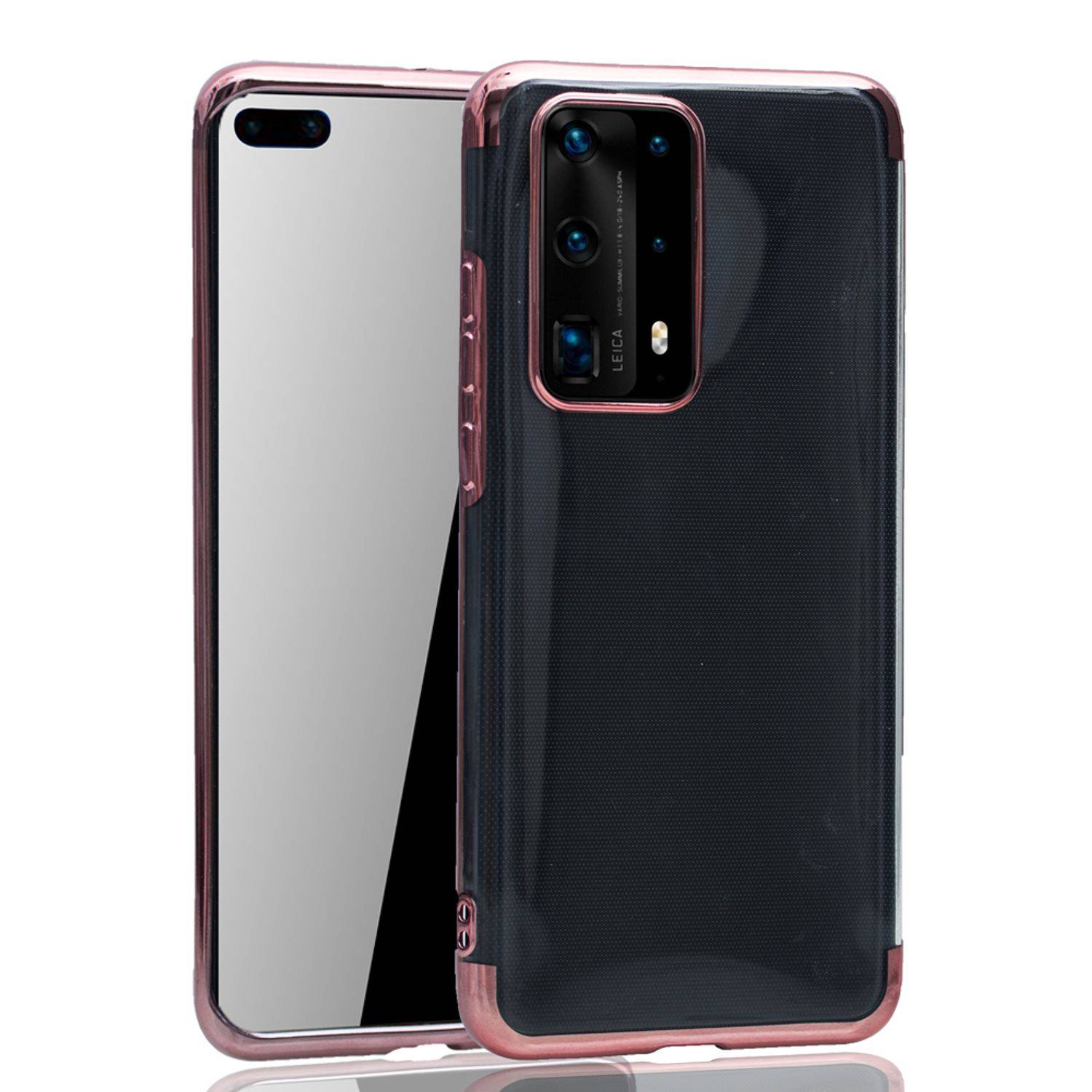 Huawei P40 Pro Handyhülle Bumper Backcover Rosa