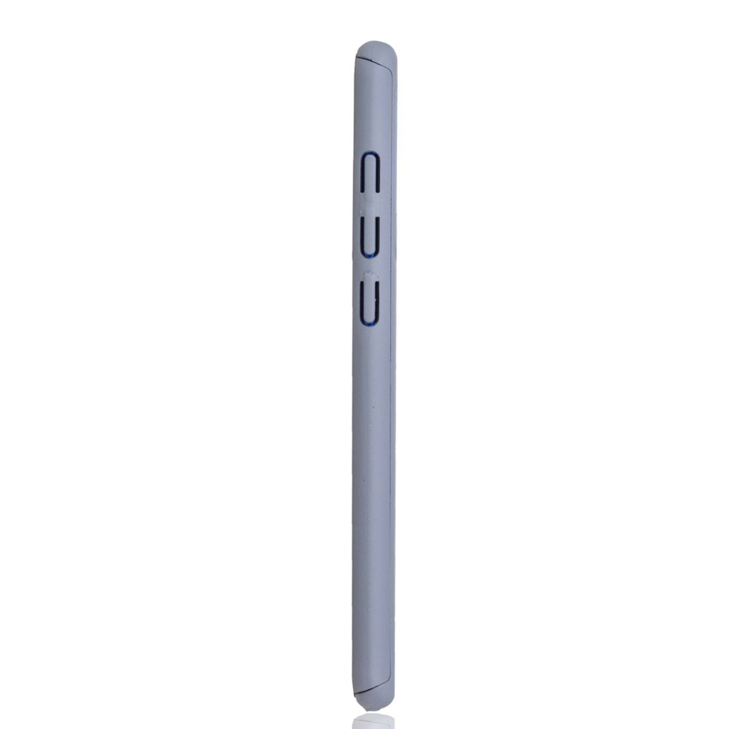 Xiaomi Mi 9 Handyhülle 360 Grad Schutz Full Cover Grau