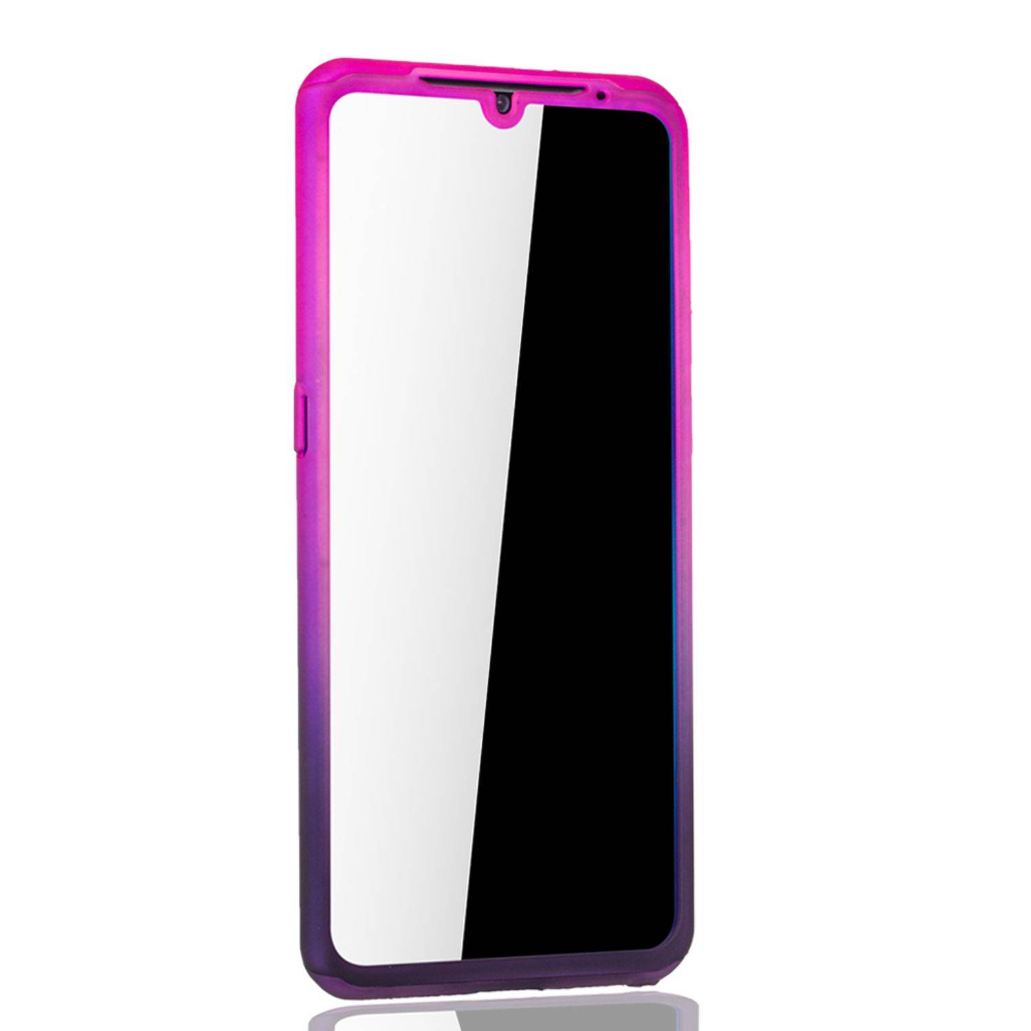 Xiaomi Mi 9 Handyhülle 360 Grad Schutz Full Cover Violett