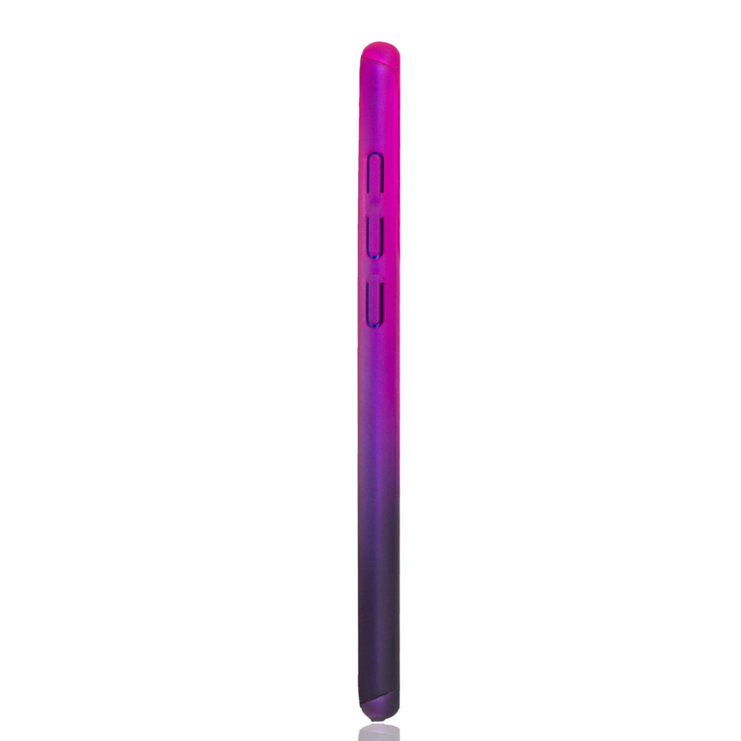 Xiaomi Mi 9 Handyhülle 360 Grad Schutz Full Cover Violett