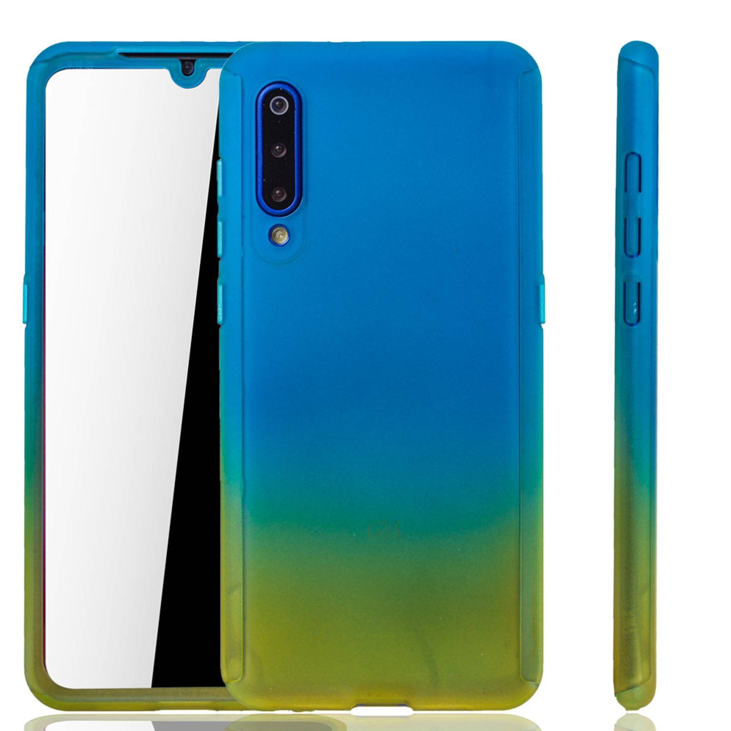Xiaomi Mi 9 Handyhülle 360 Grad Schutz Full Cover Mehrfarbig