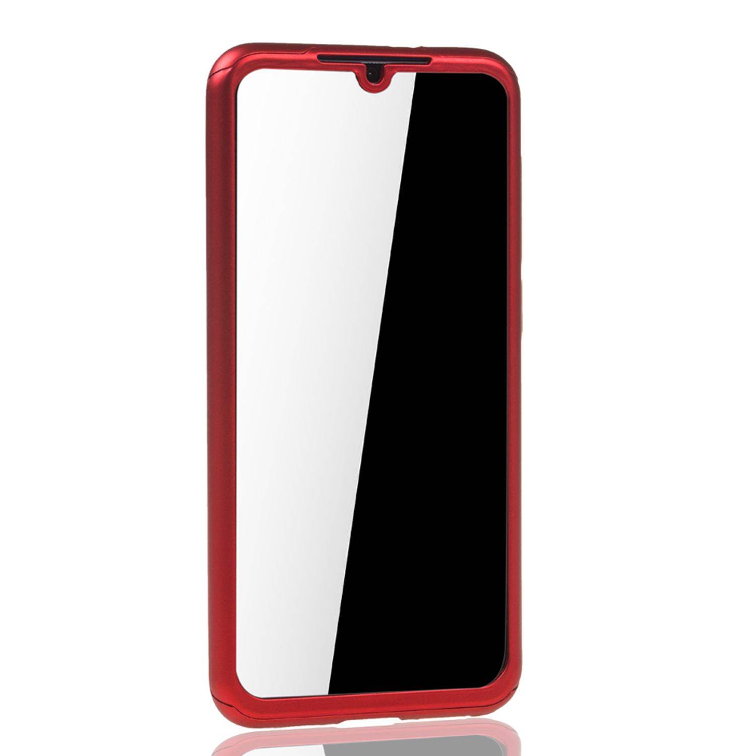 Xiaomi Mi 9 SE Handyhülle 360 Grad Schutz Full Cover Rot