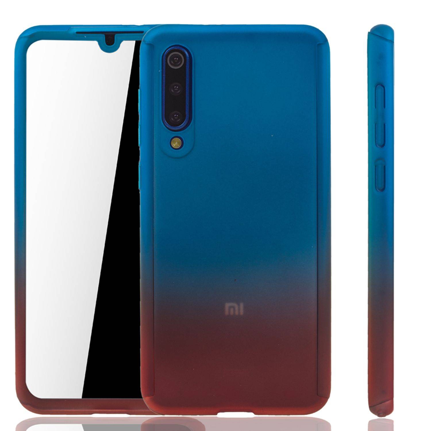 Xiaomi Mi 9 SE Handyhülle 360 Grad Schutz Full Cover Mehrfarbig