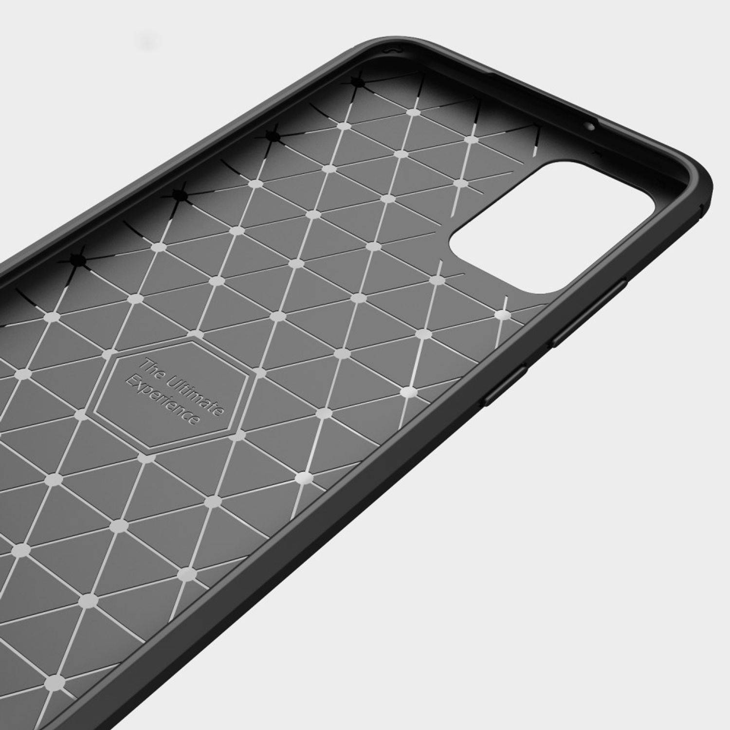 Samsung Galaxy A02s Handyhülle Backcover Schwarz