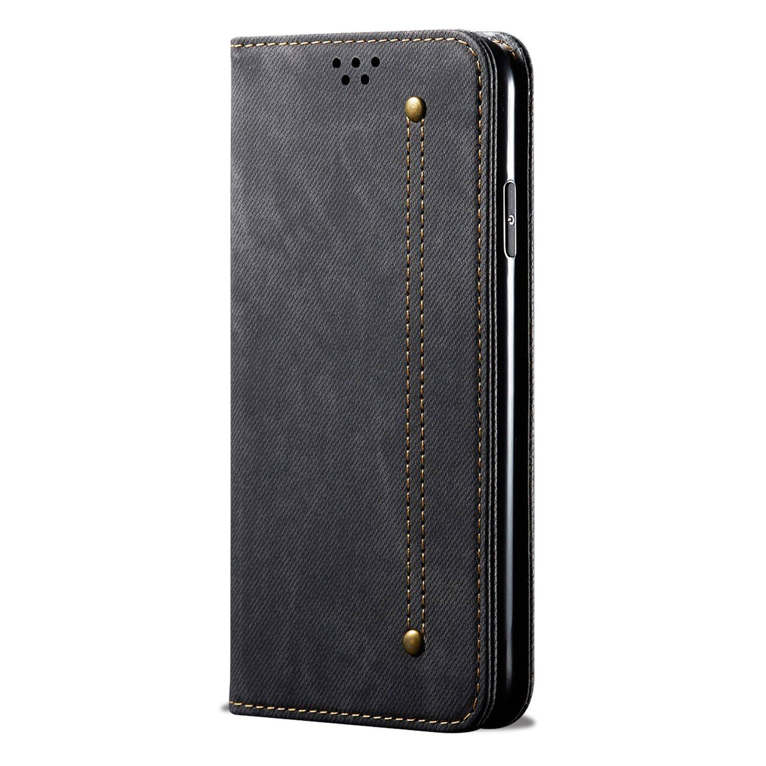 Samsung Galaxy A72 5G Handyhülle Bookcover Schwarz