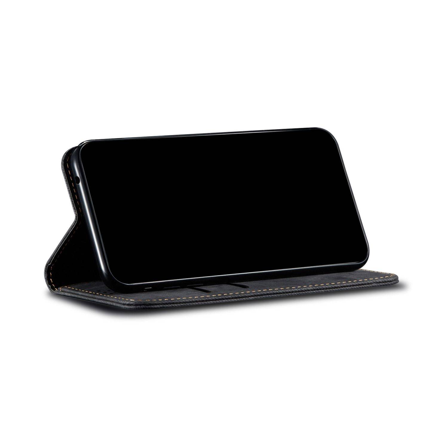Samsung Galaxy A72 5G Handyhülle Bookcover Schwarz