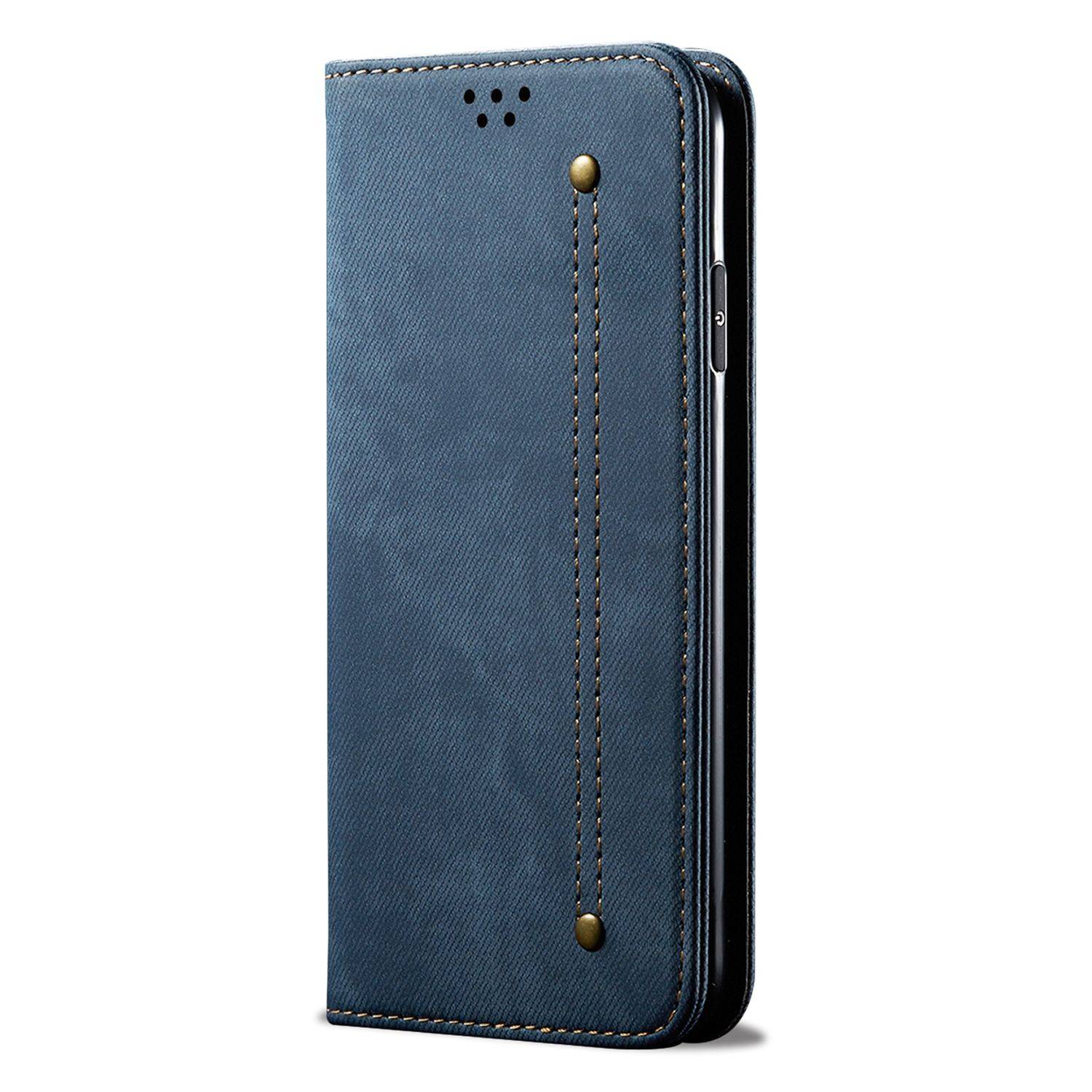 Samsung Galaxy A72 5G Handyhülle Bookcover Blau