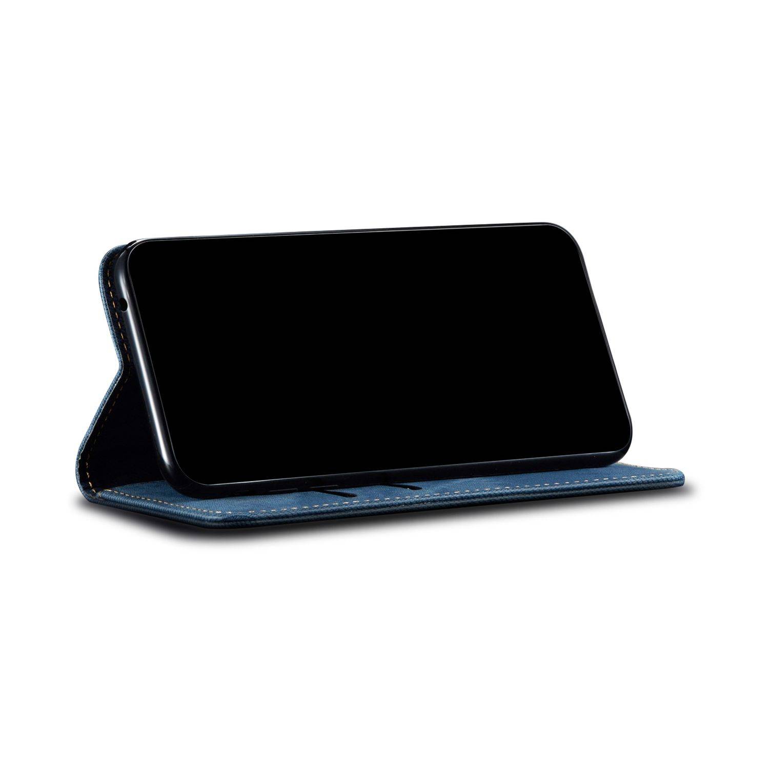 Samsung Galaxy A72 5G Handyhülle Bookcover Blau