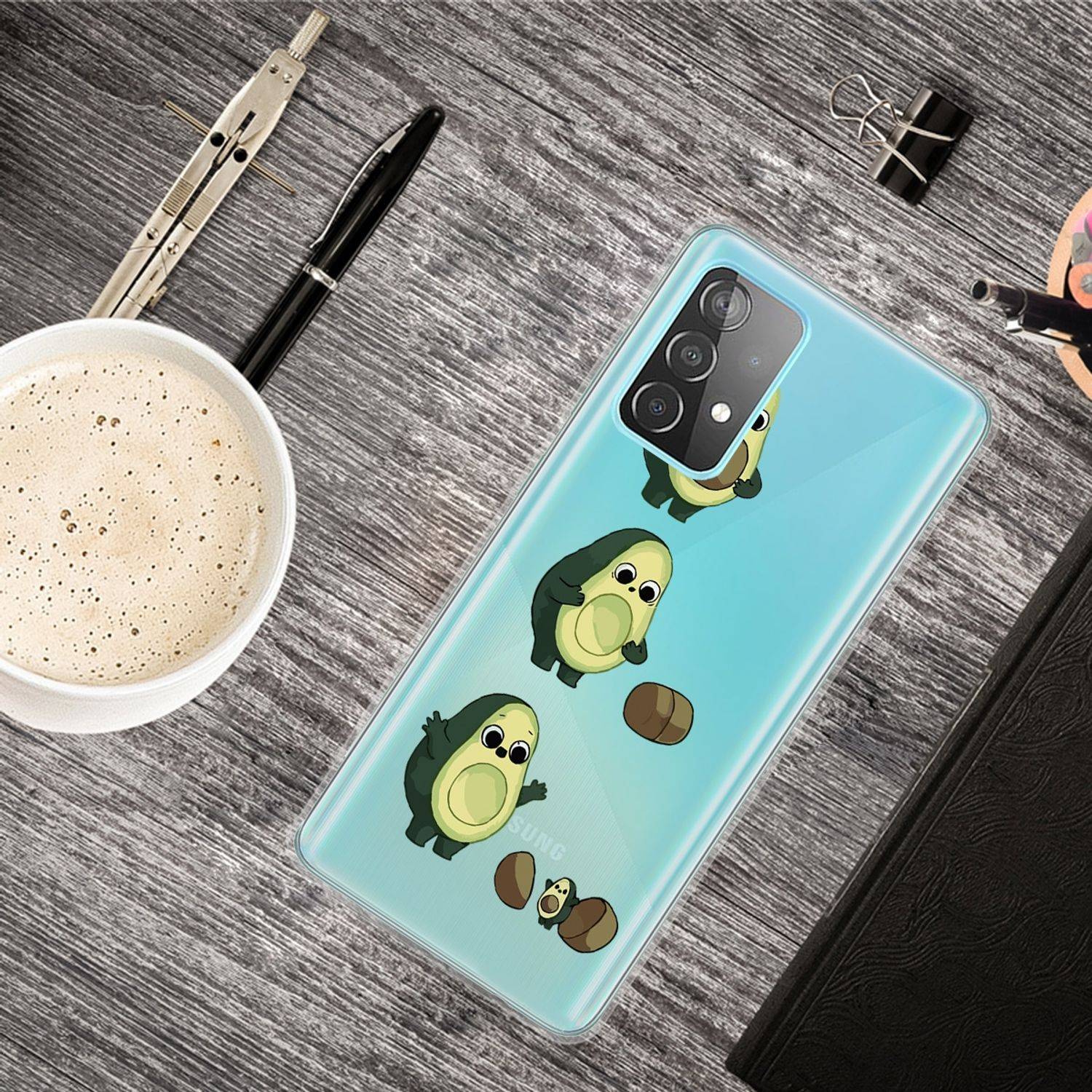 Samsung Galaxy A32 5G Handyhülle Backcover Transparent