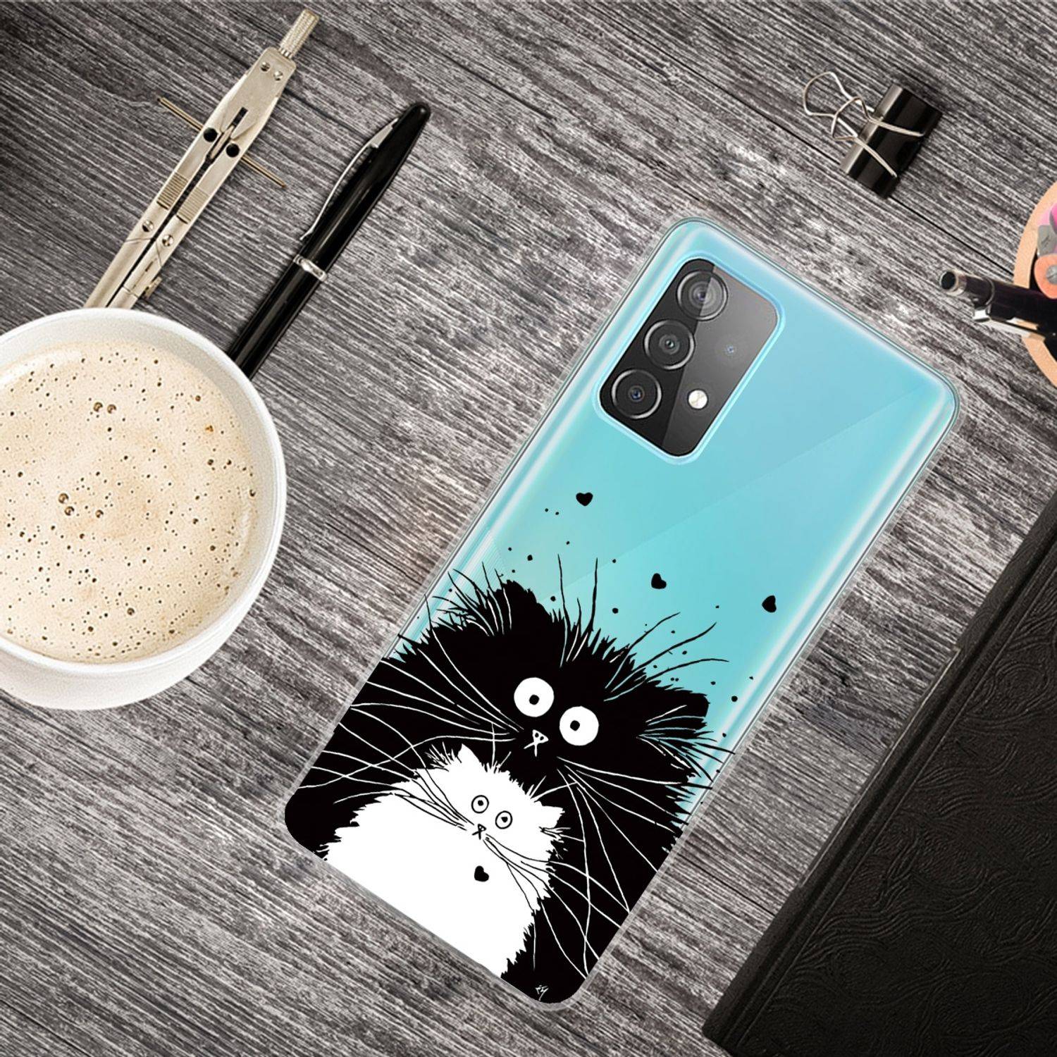 Samsung Galaxy A32 5G Handyhülle Backcover Transparent