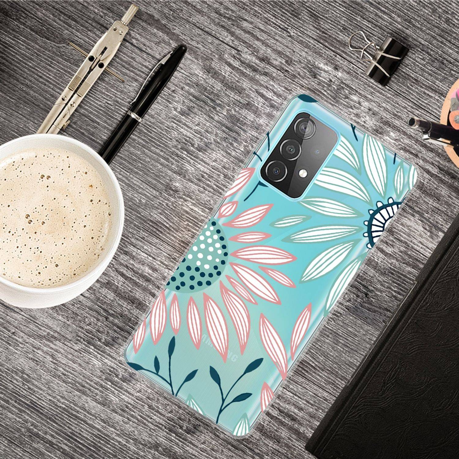 Samsung Galaxy A32 5G Handyhülle Backcover Transparent