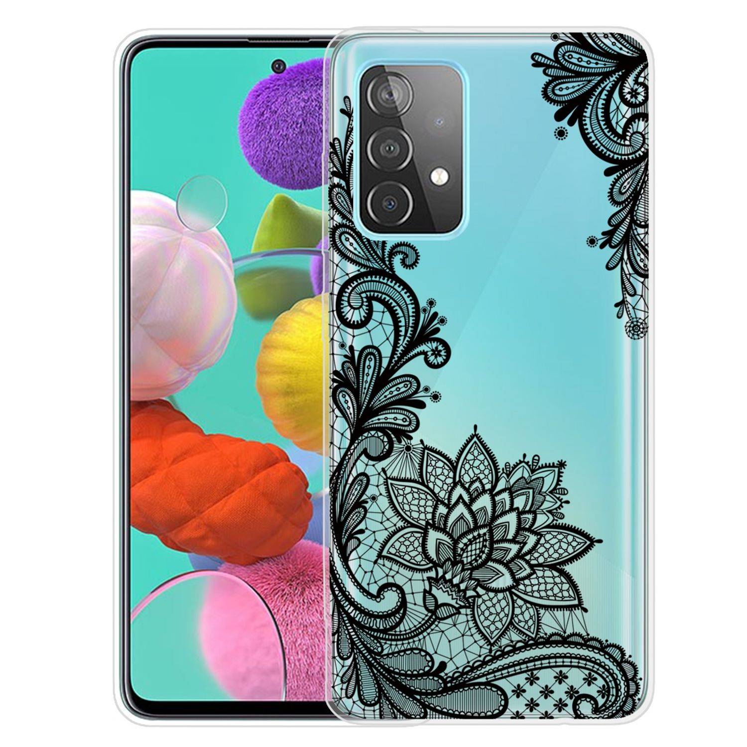 Samsung Galaxy A32 5G Handyhülle Backcover Transparent