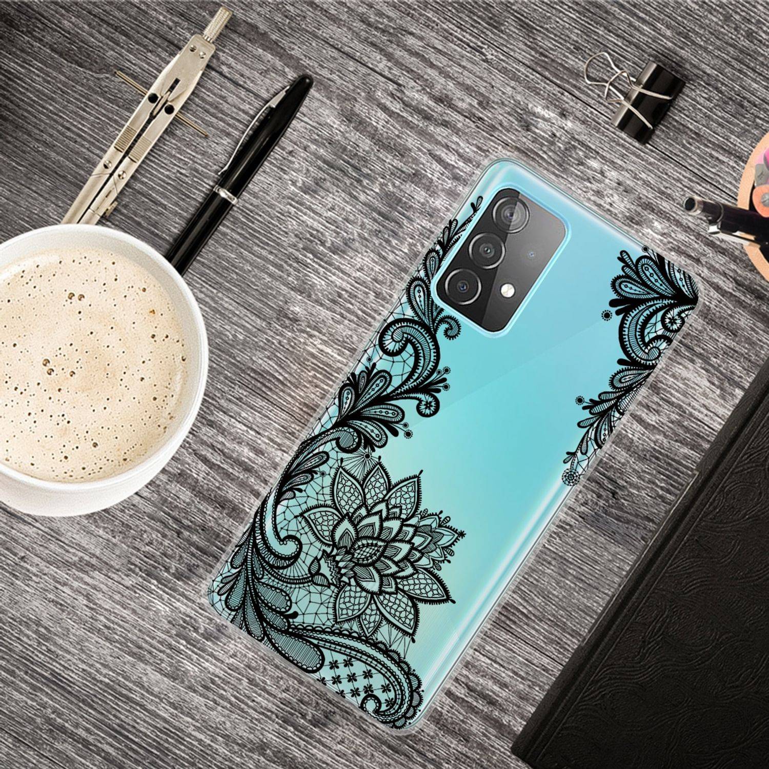 Samsung Galaxy A32 5G Handyhülle Backcover Transparent