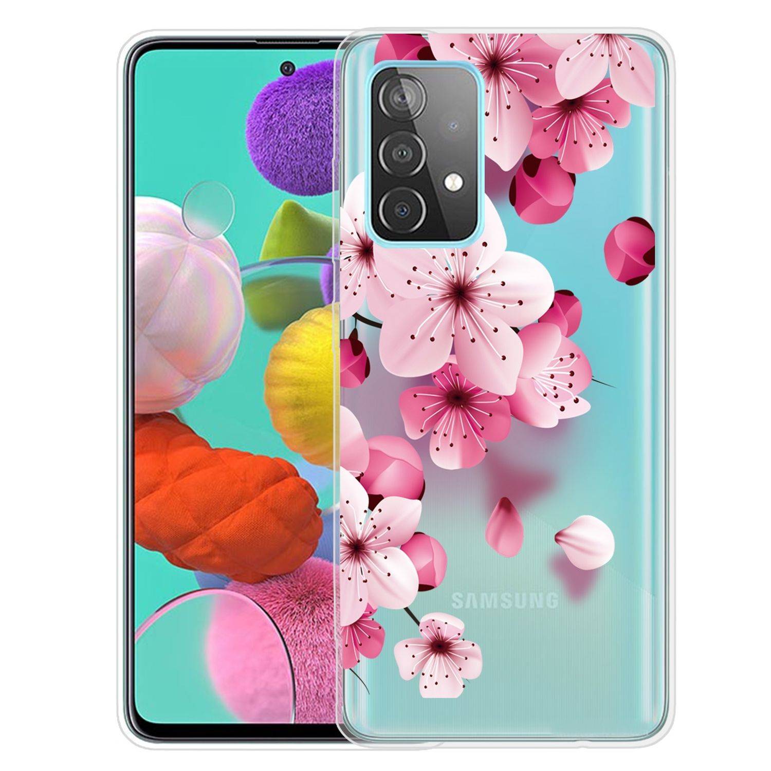 Samsung Galaxy A32 5G Handyhülle Backcover Transparent