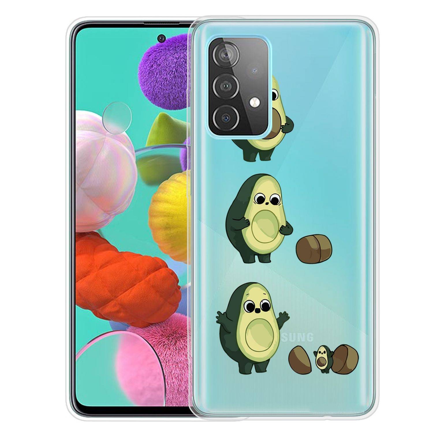 Samsung Galaxy A52 5G Handyhülle Backcover Transparent