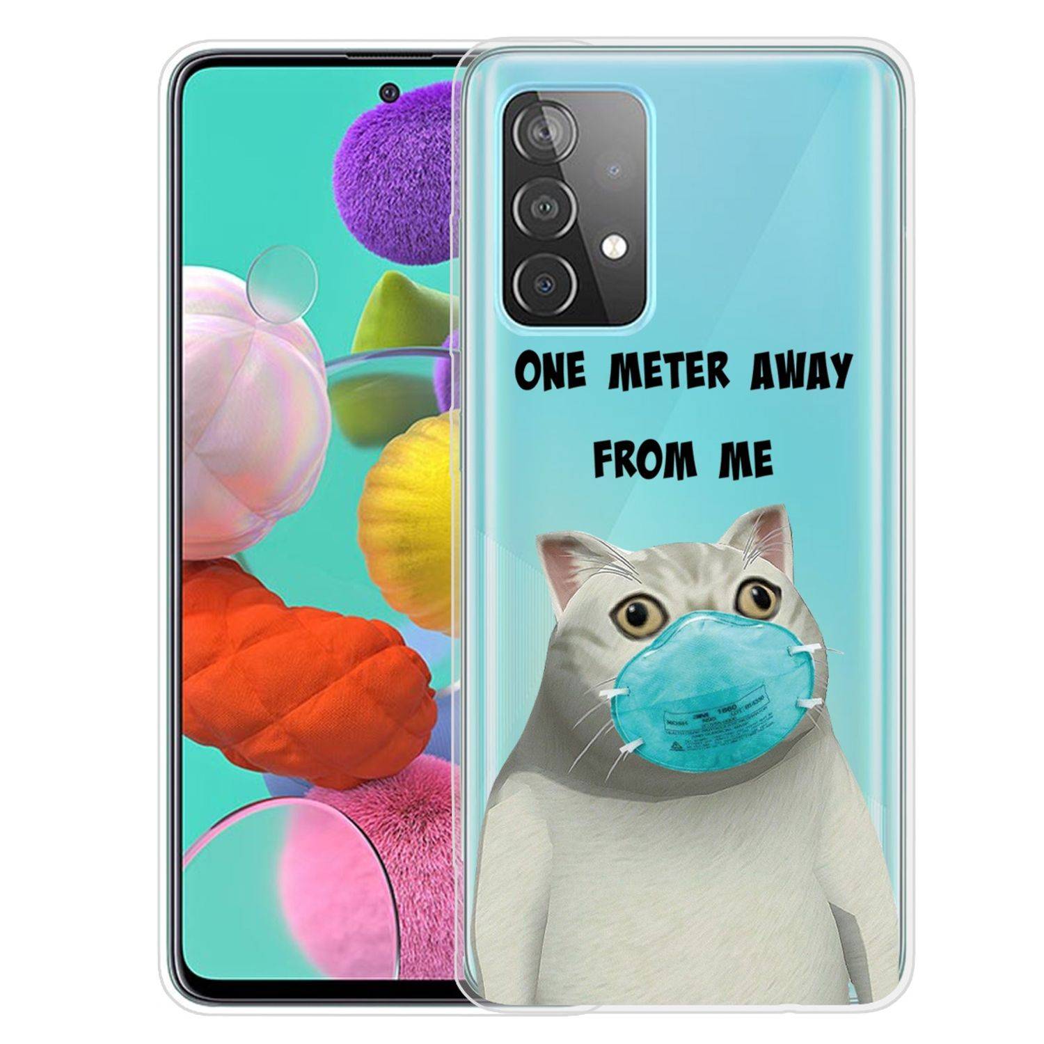 Samsung Galaxy A52 5G Handyhülle Backcover Transparent