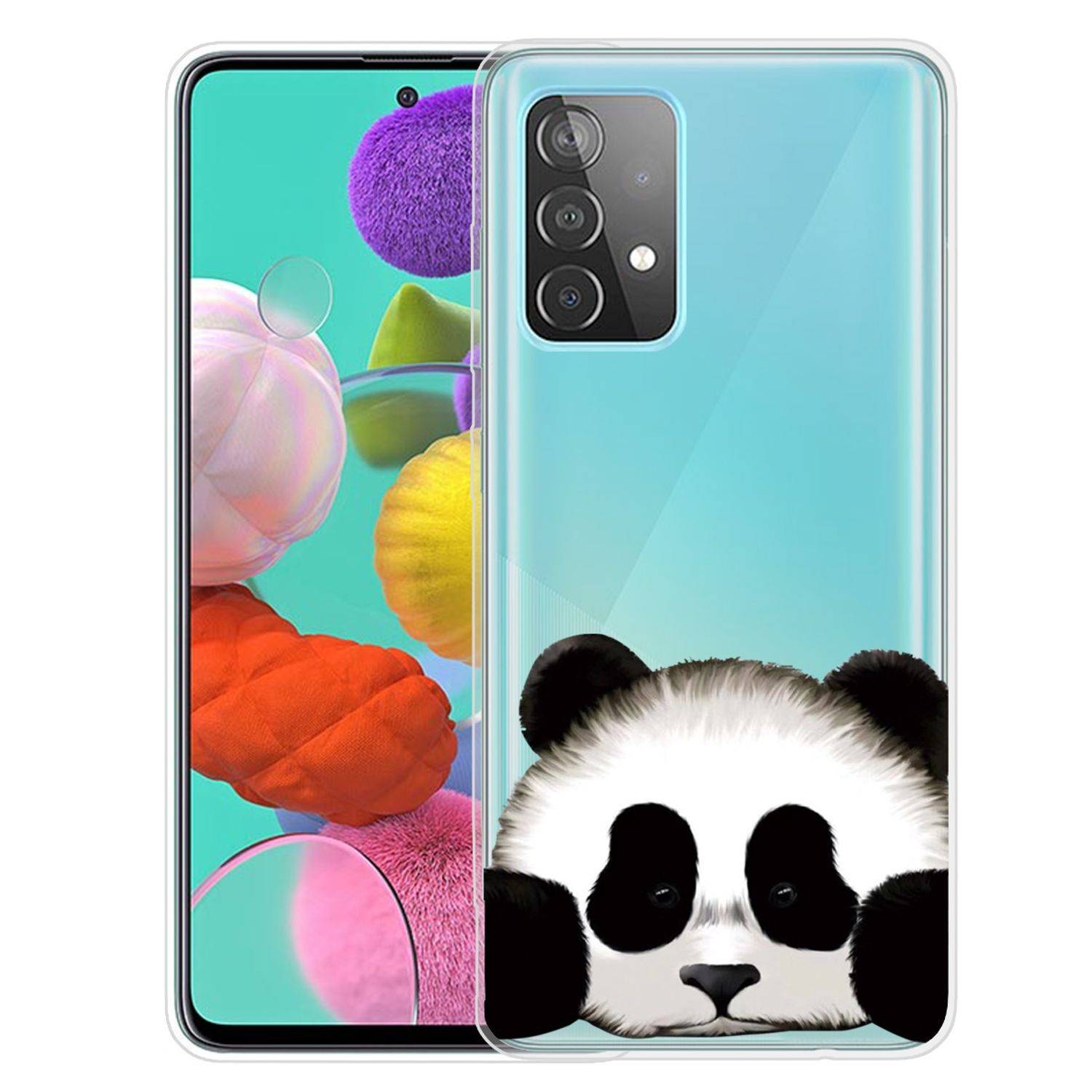 Samsung Galaxy A52 5G Handyhülle Backcover Transparent