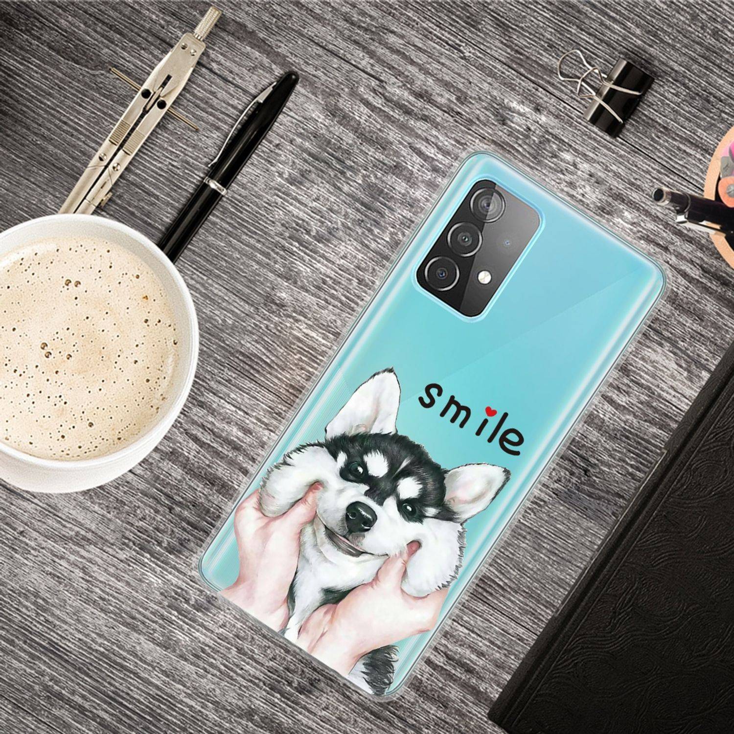 Samsung Galaxy A52 5G Handyhülle Backcover Transparent