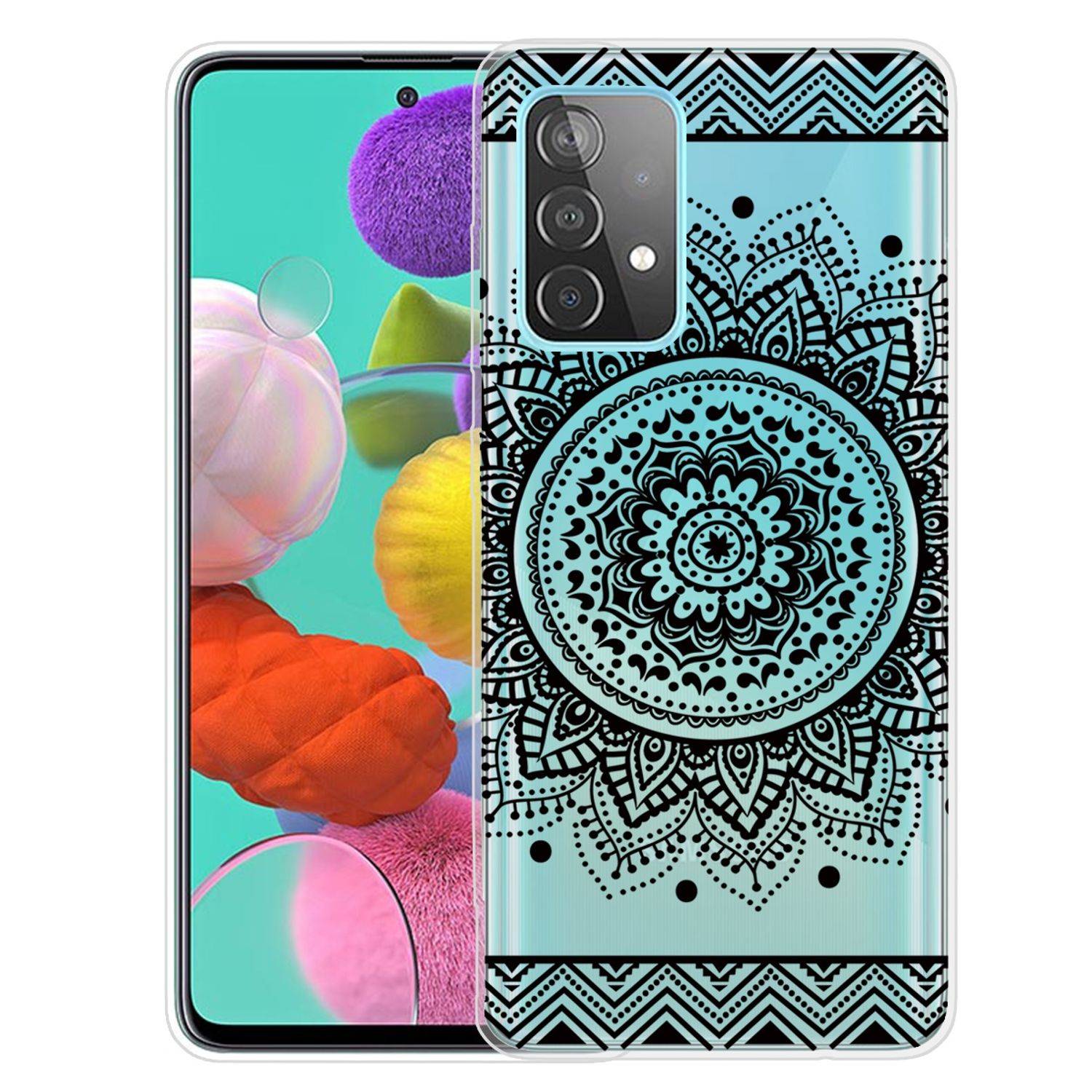 Samsung Galaxy A72 5G Handyhülle Backcover Transparent