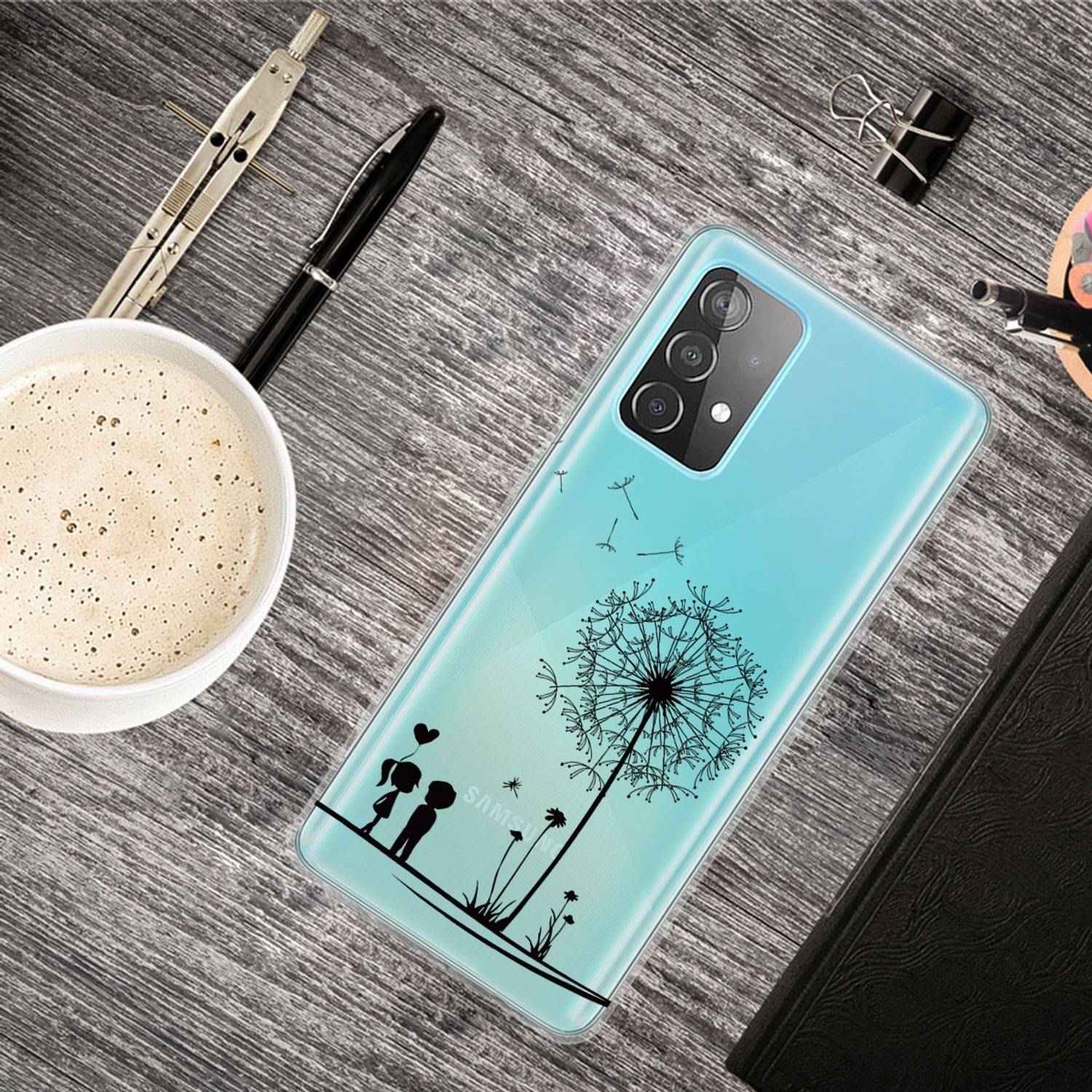 Samsung Galaxy A72 5G Handyhülle Backcover Transparent