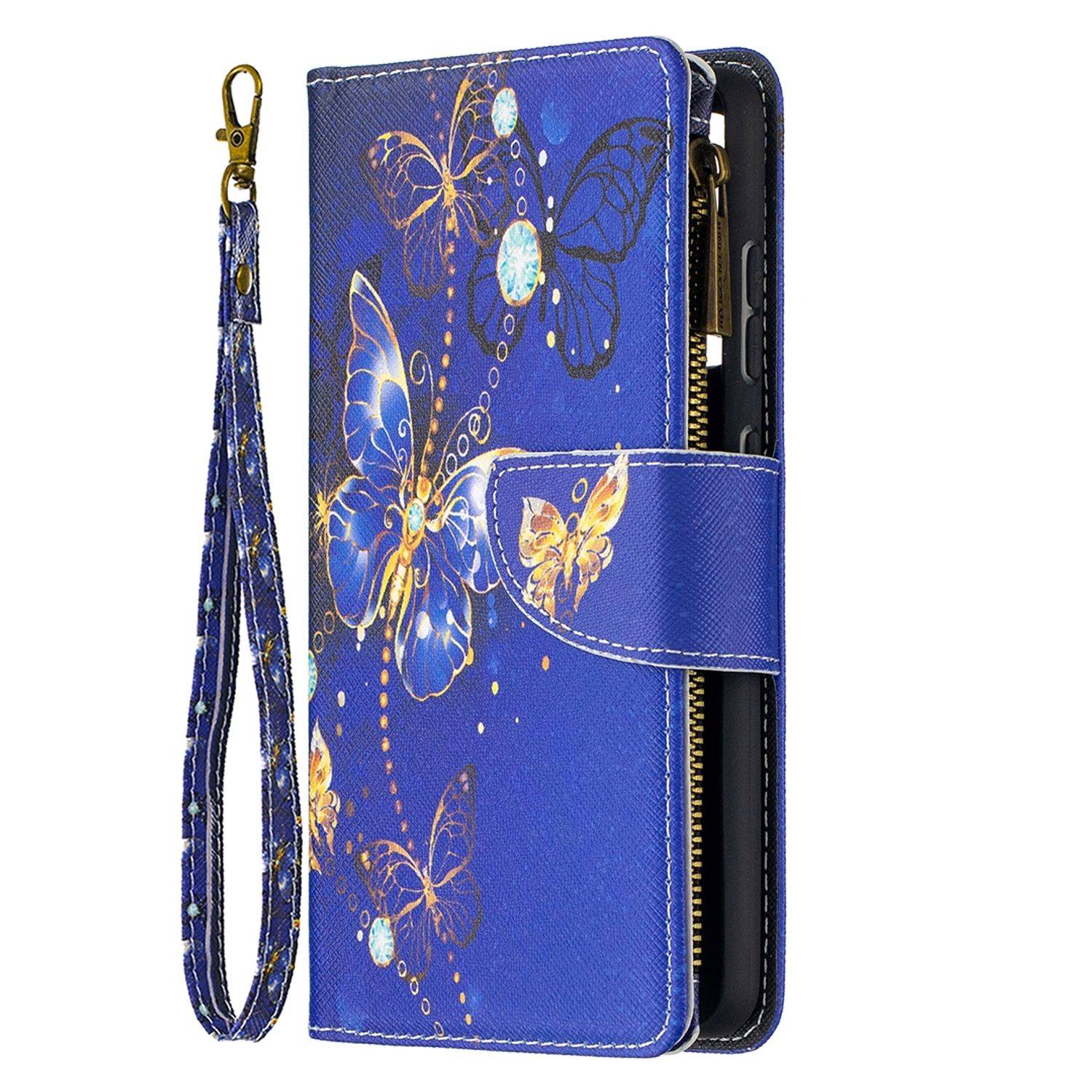 Hülle kompatibel mit Samsung Galaxy A52 4G / 5G / A52s Kunstleder Handyhülle - Handy Case Violett