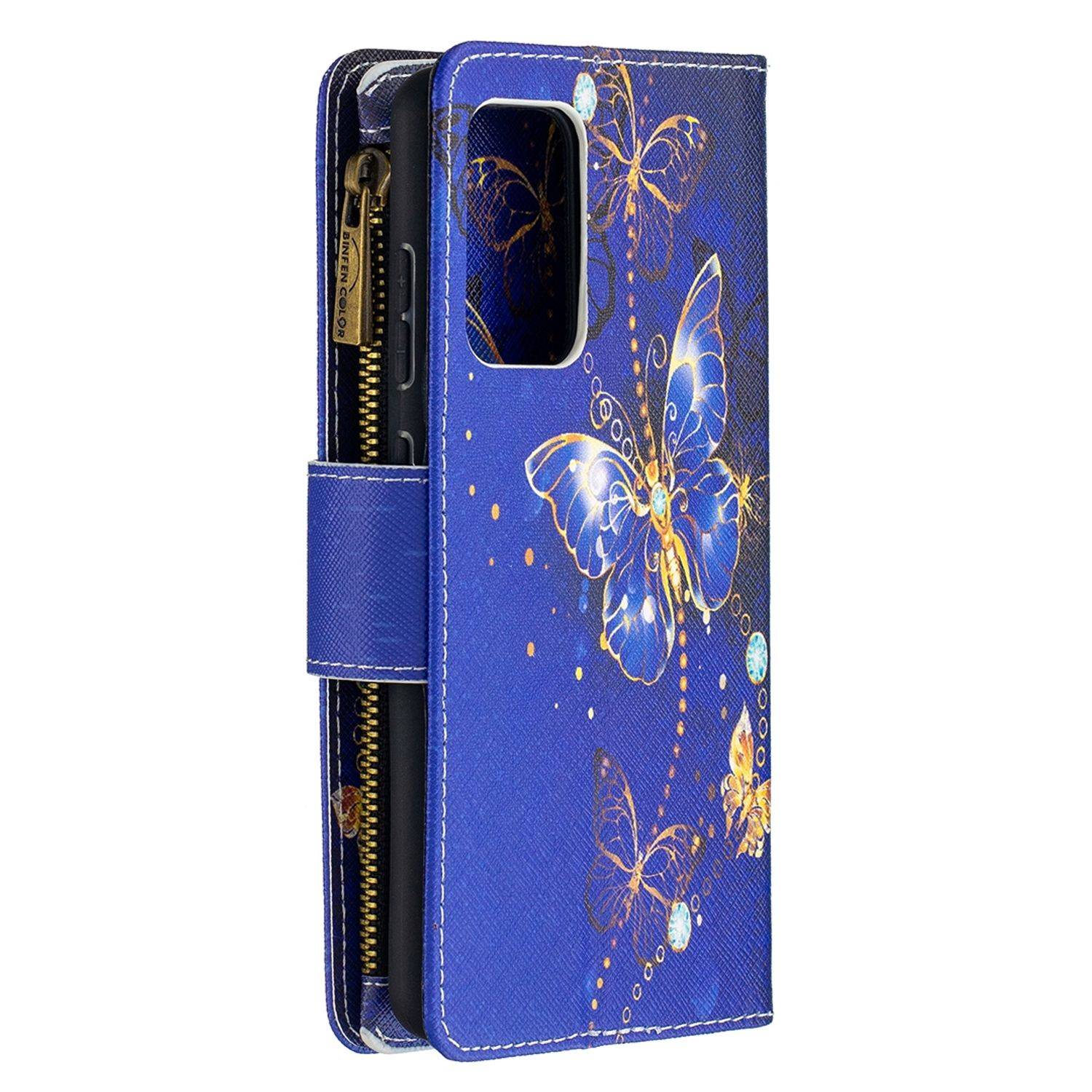 Hülle kompatibel mit Samsung Galaxy A52 4G / 5G / A52s Kunstleder Handyhülle - Handy Case Violett