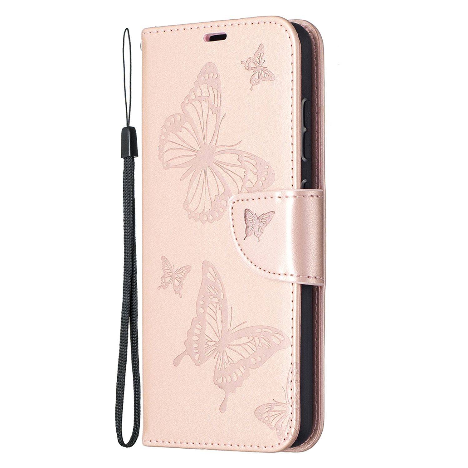 Samsung Galaxy A52 5G Handyhülle Bookcover Rosa