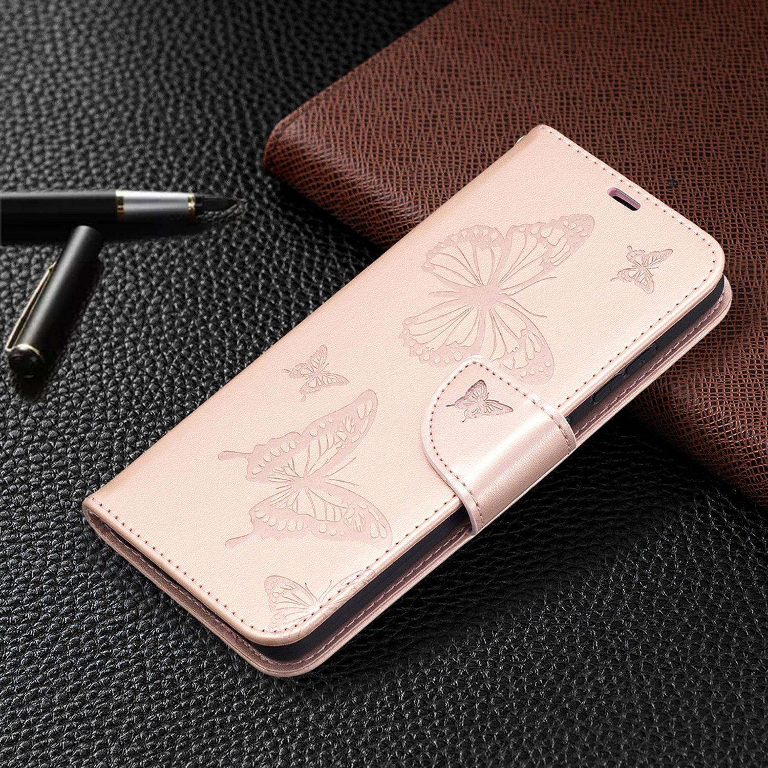 Samsung Galaxy A52 5G Handyhülle Bookcover Rosa
