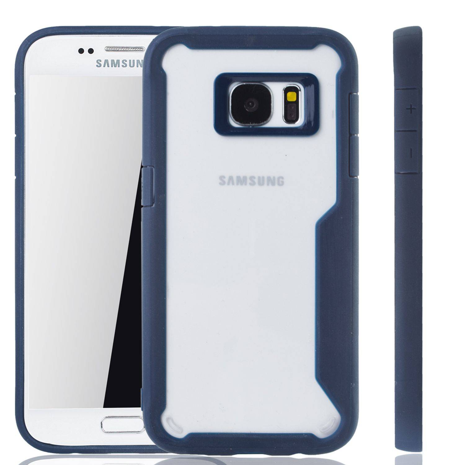 Samsung Galaxy S7 Handyhülle Backcover Blau